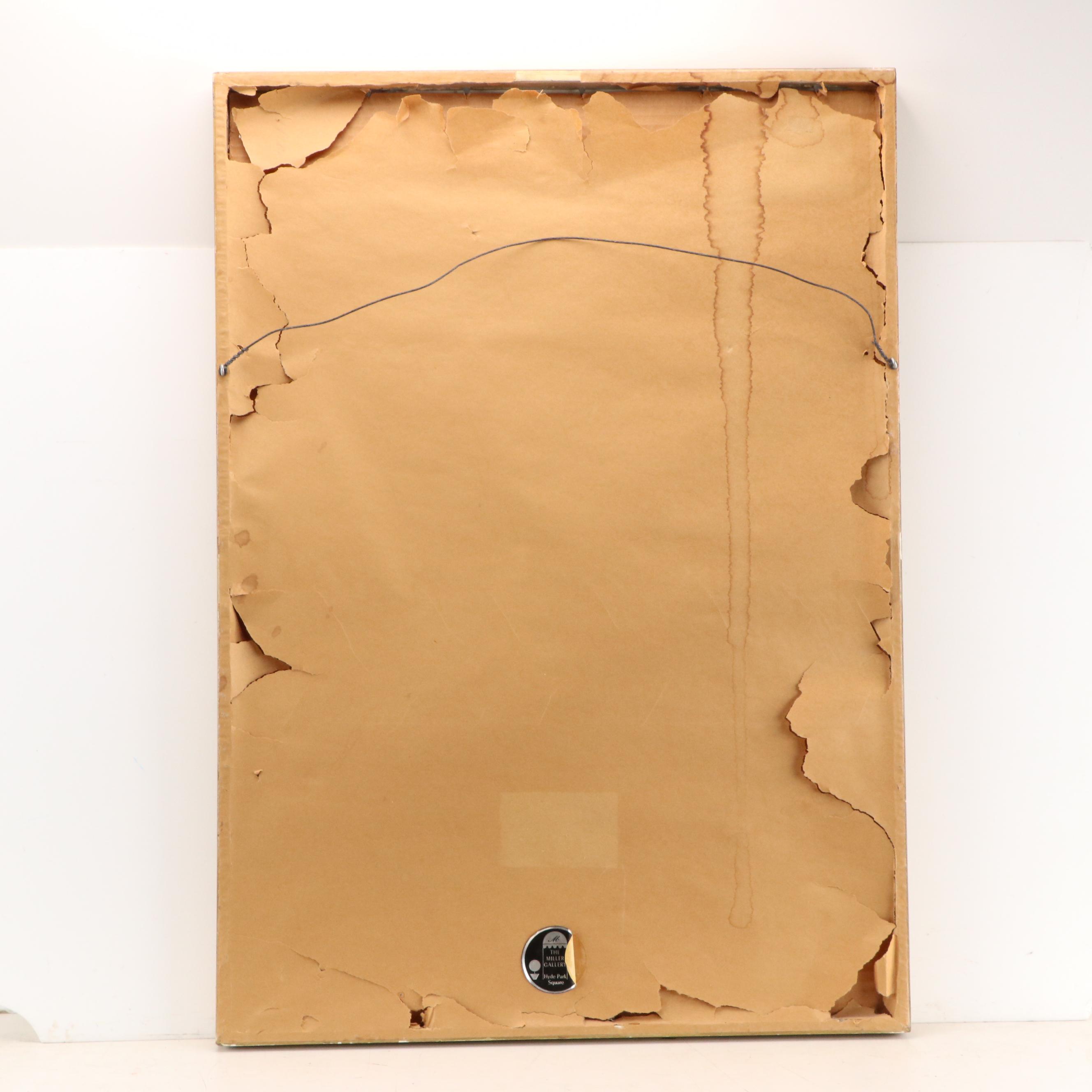 Juan Carlos Corvalán Ink Drawing, 1968