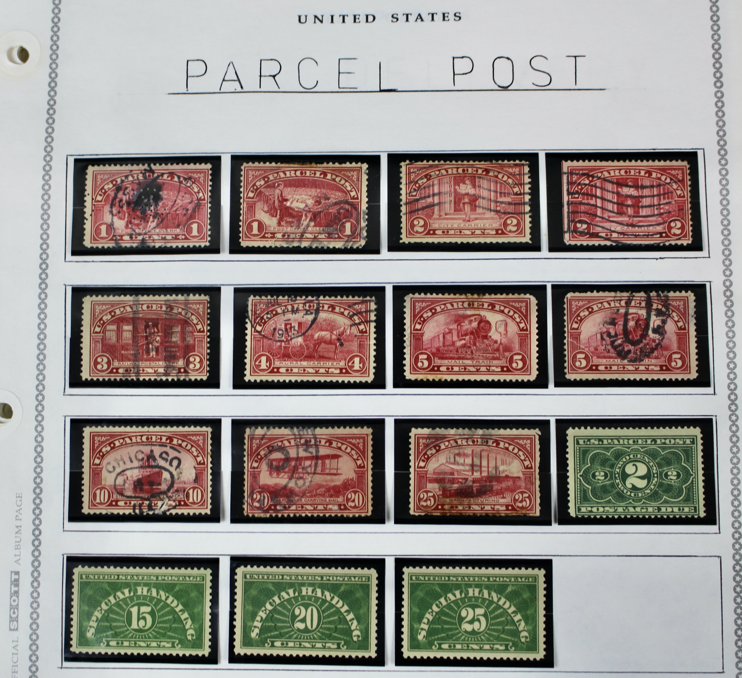 Airmail and Back of the Book Stamp Collection