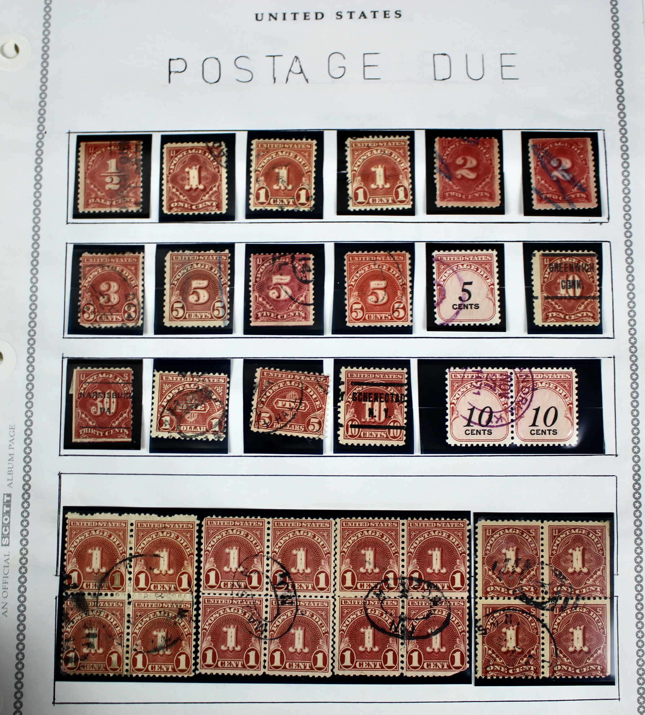 Airmail and Back of the Book Stamp Collection