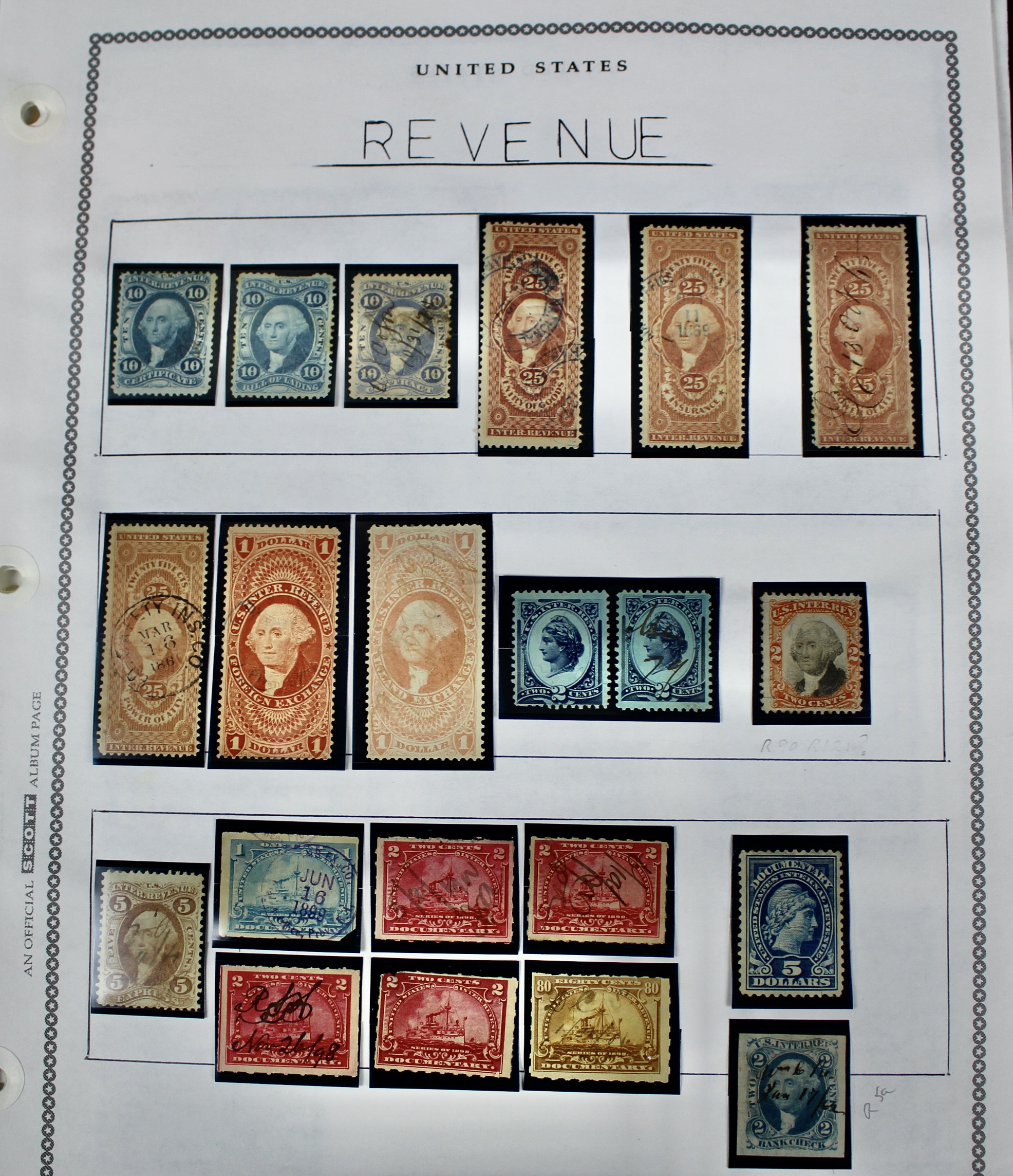 Airmail and Back of the Book Stamp Collection
