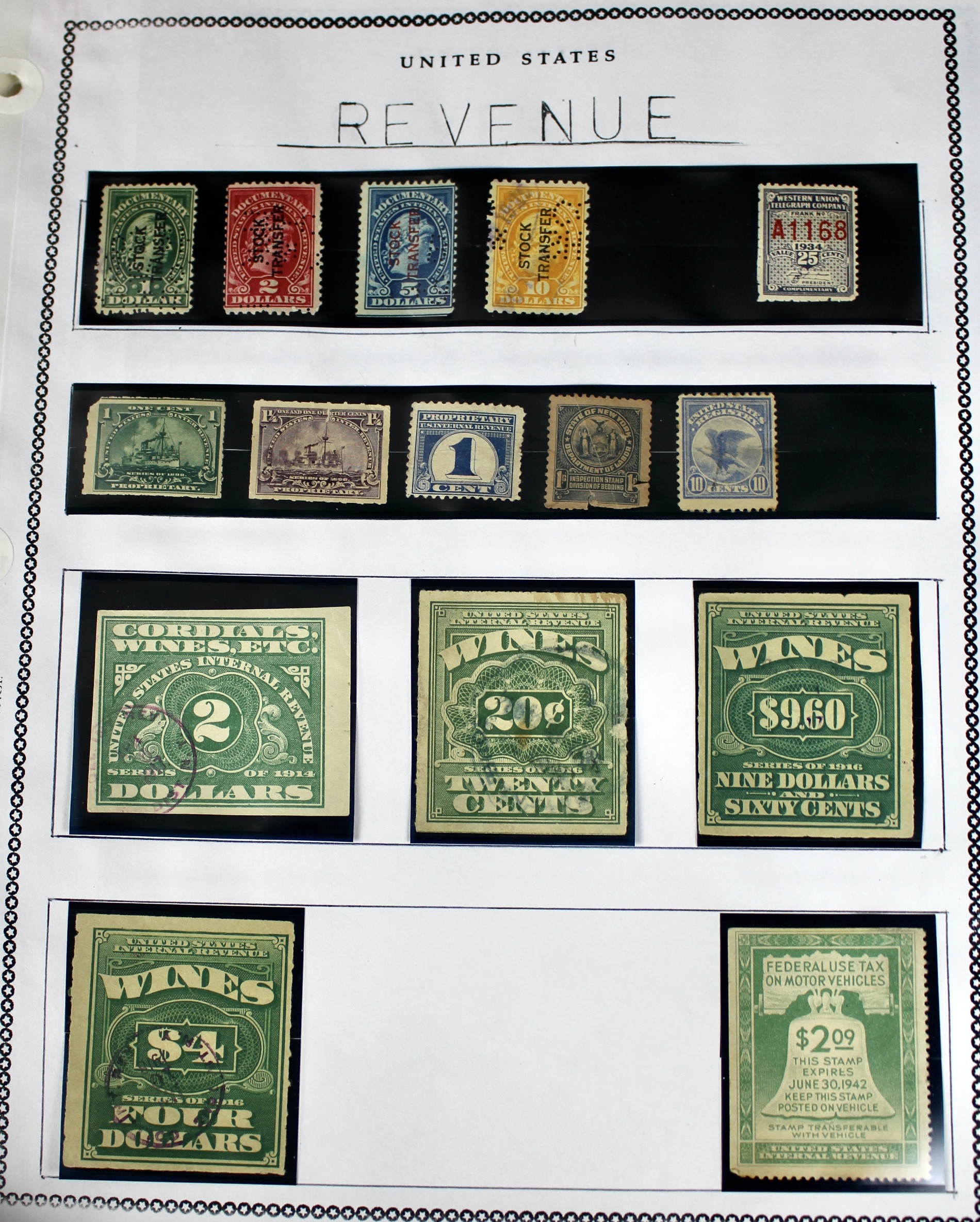 Airmail and Back of the Book Stamp Collection