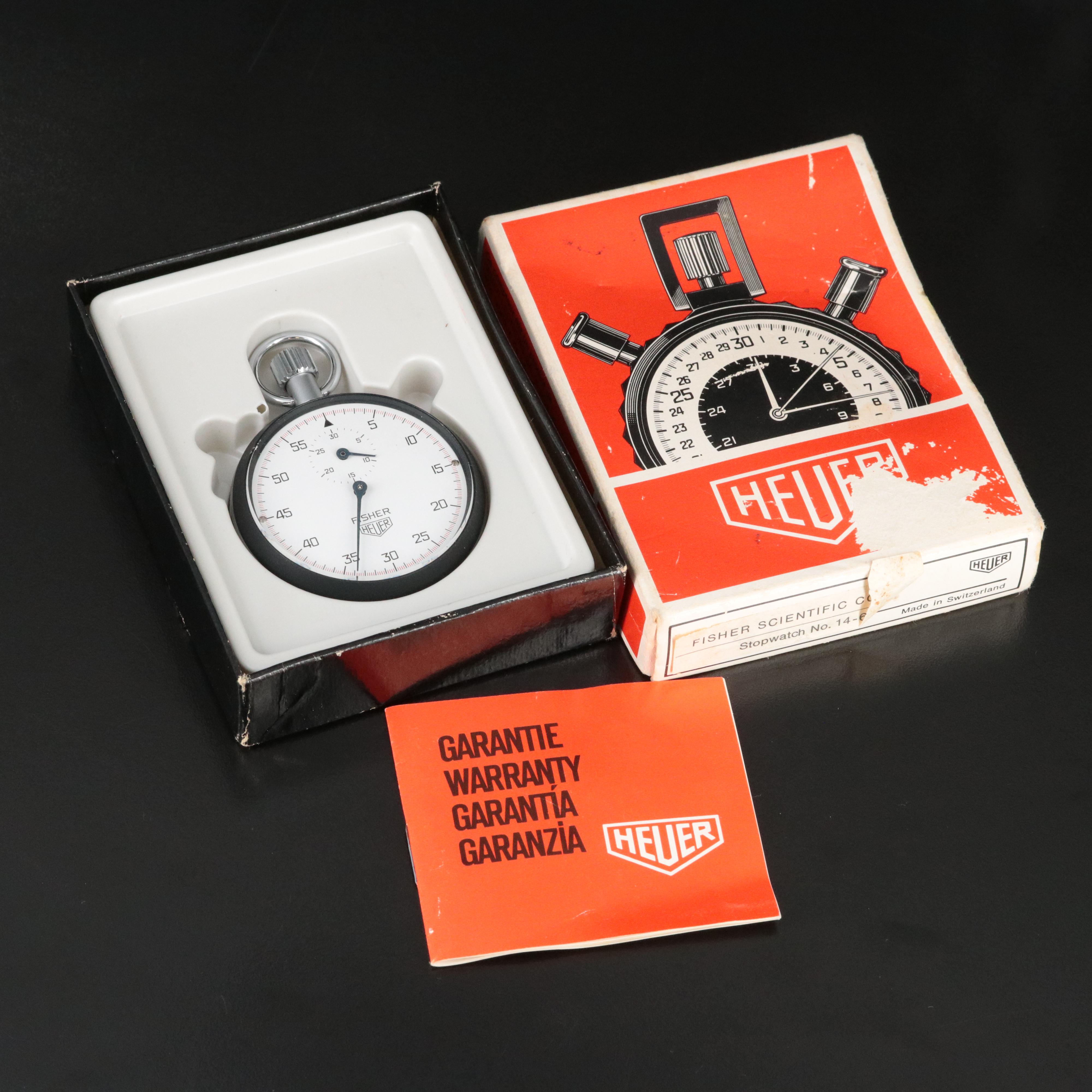 Heuer Fisher Scientific Co. Stopwatch 14-646