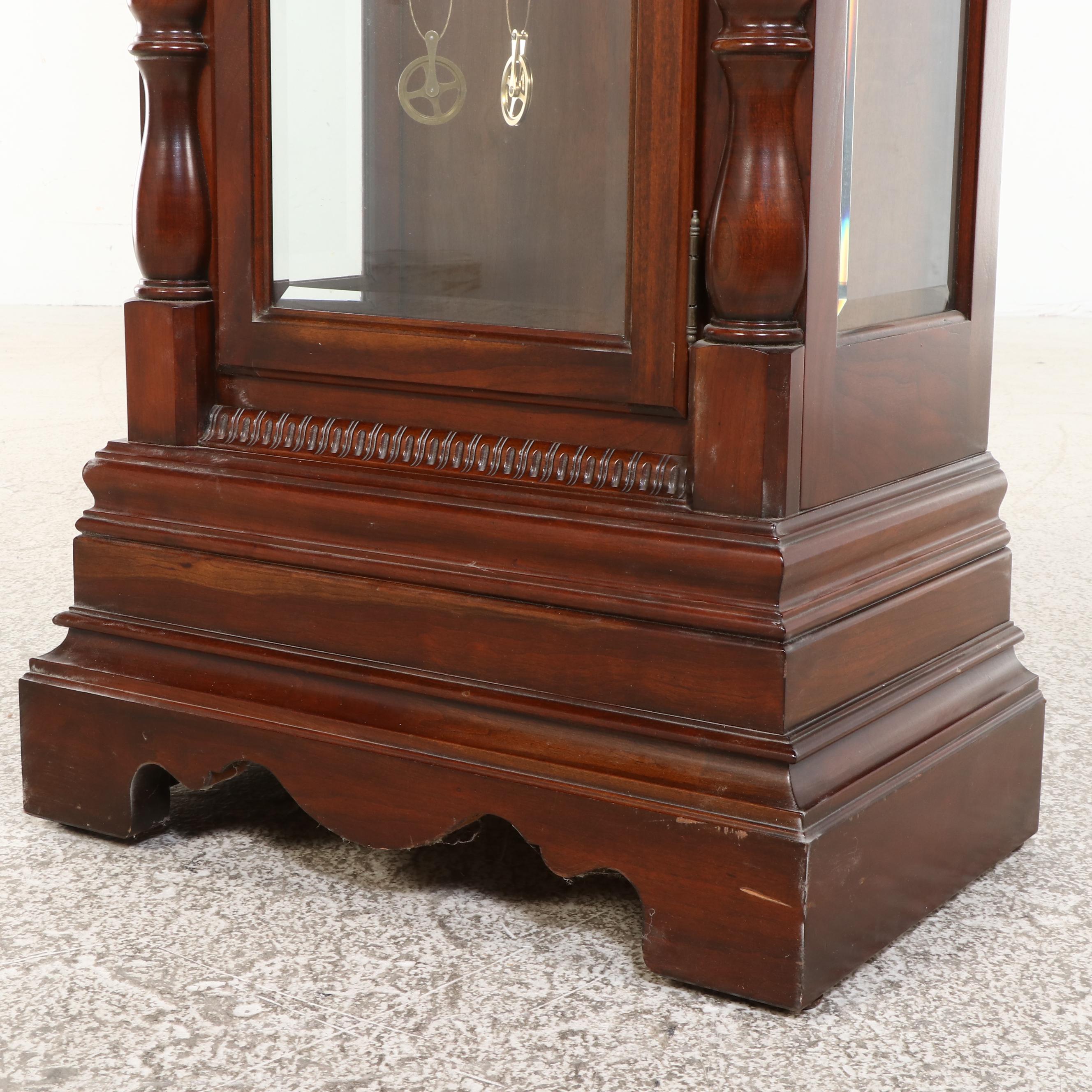 Sligh Model 0824-1 Grandfather Clock, Late 20th C.