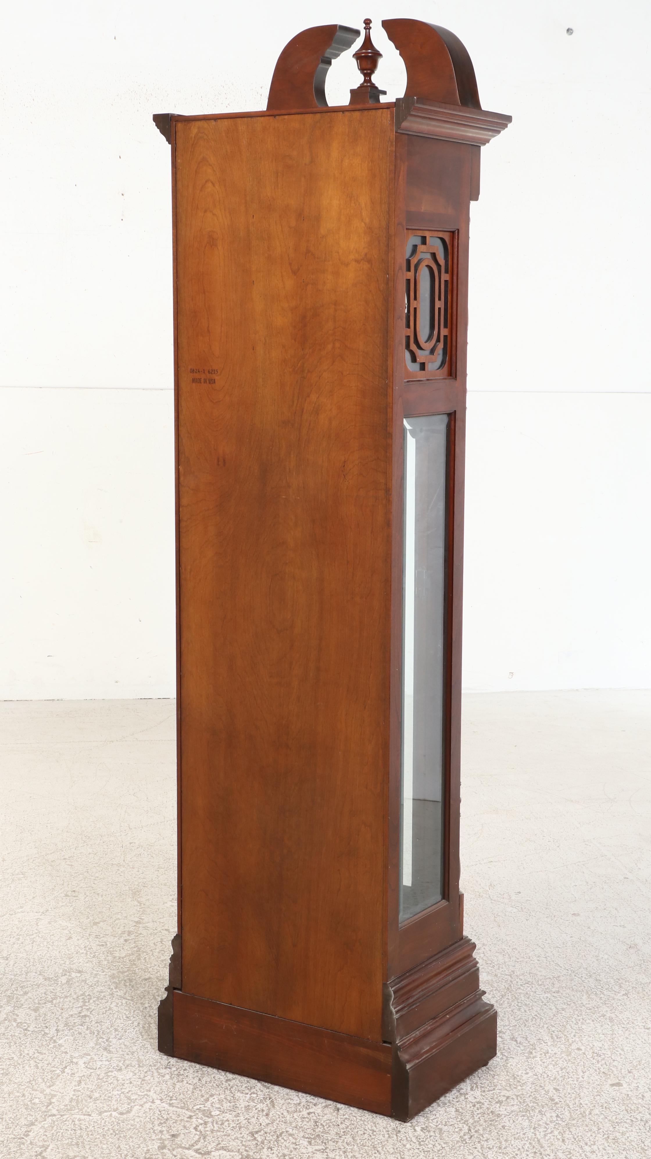 Sligh Model 0824-1 Grandfather Clock, Late 20th C.