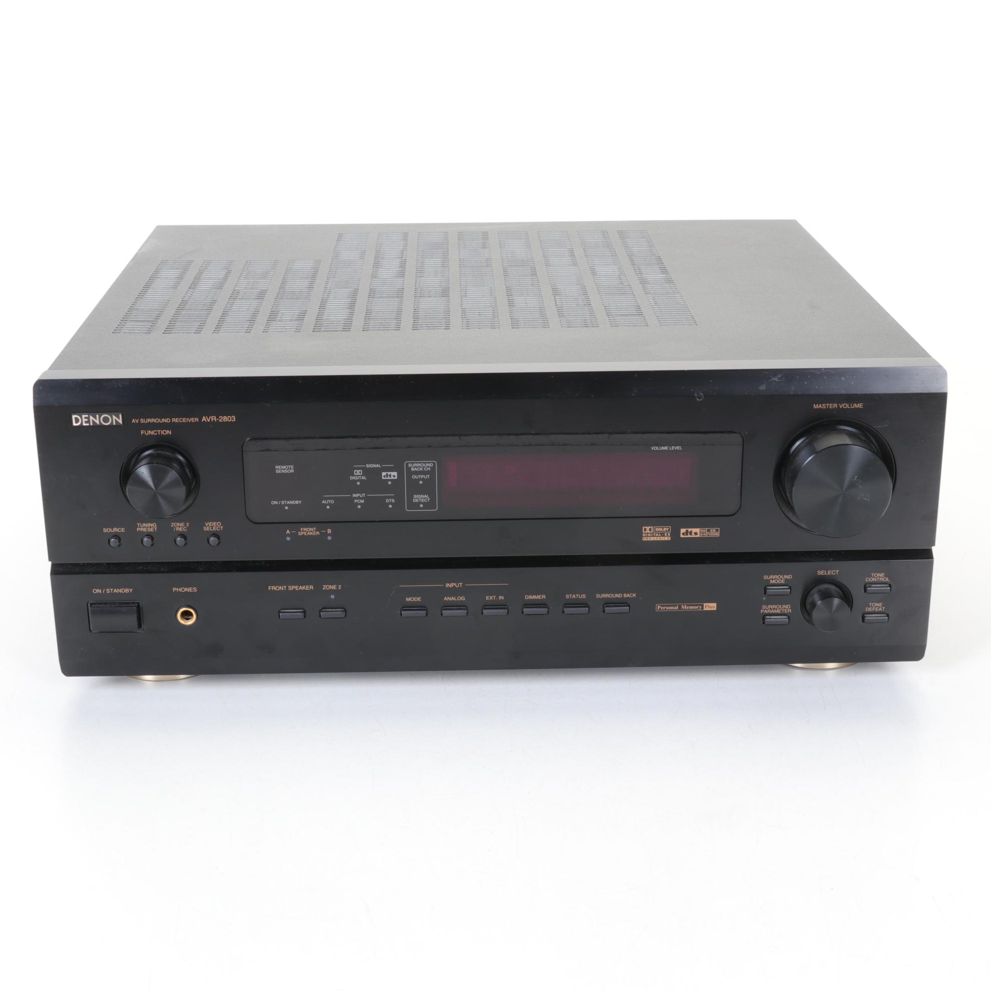Denon AVR-2803 AV Surround Receiver, 21st Century