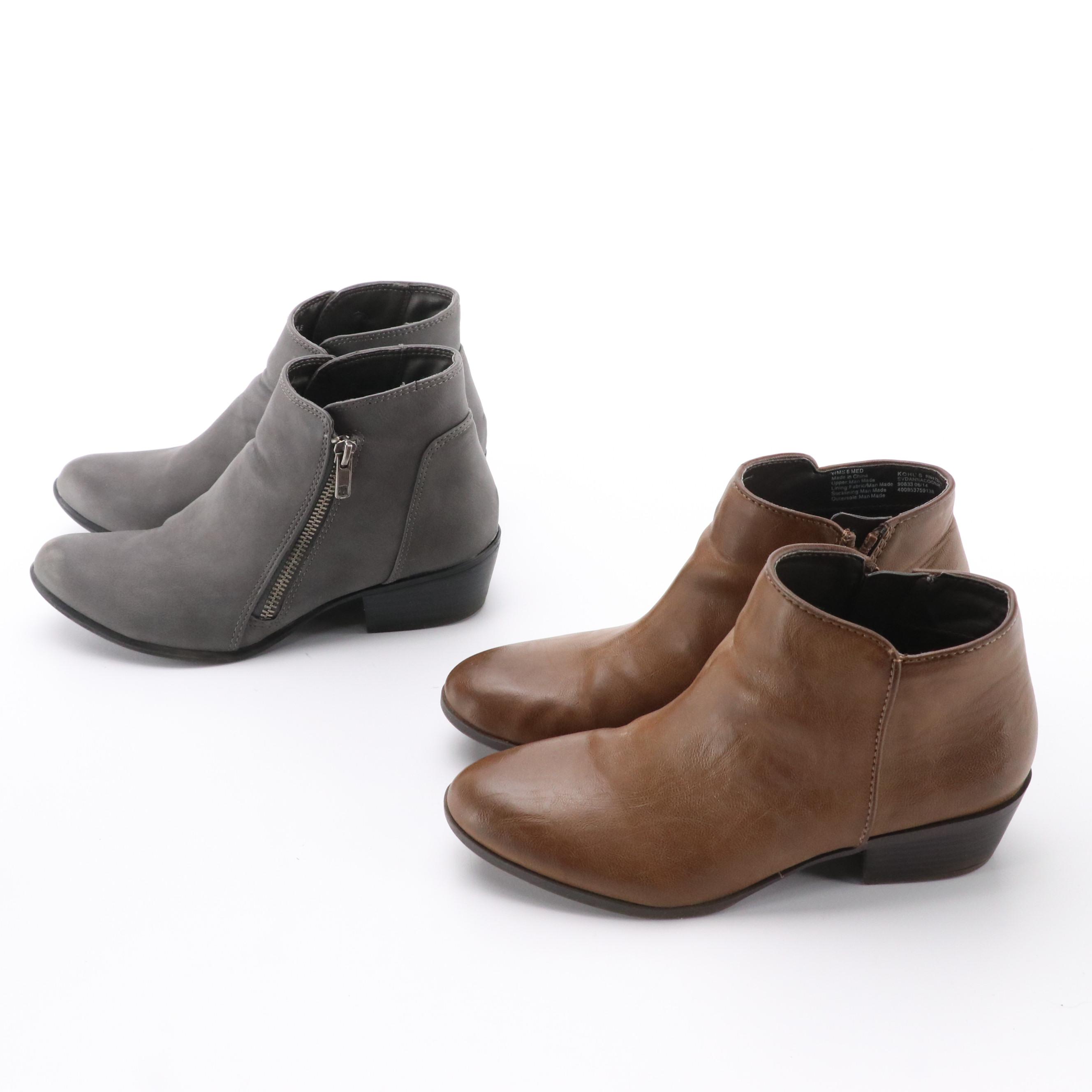 Massini Angie and Simply Vera Savanna Booties