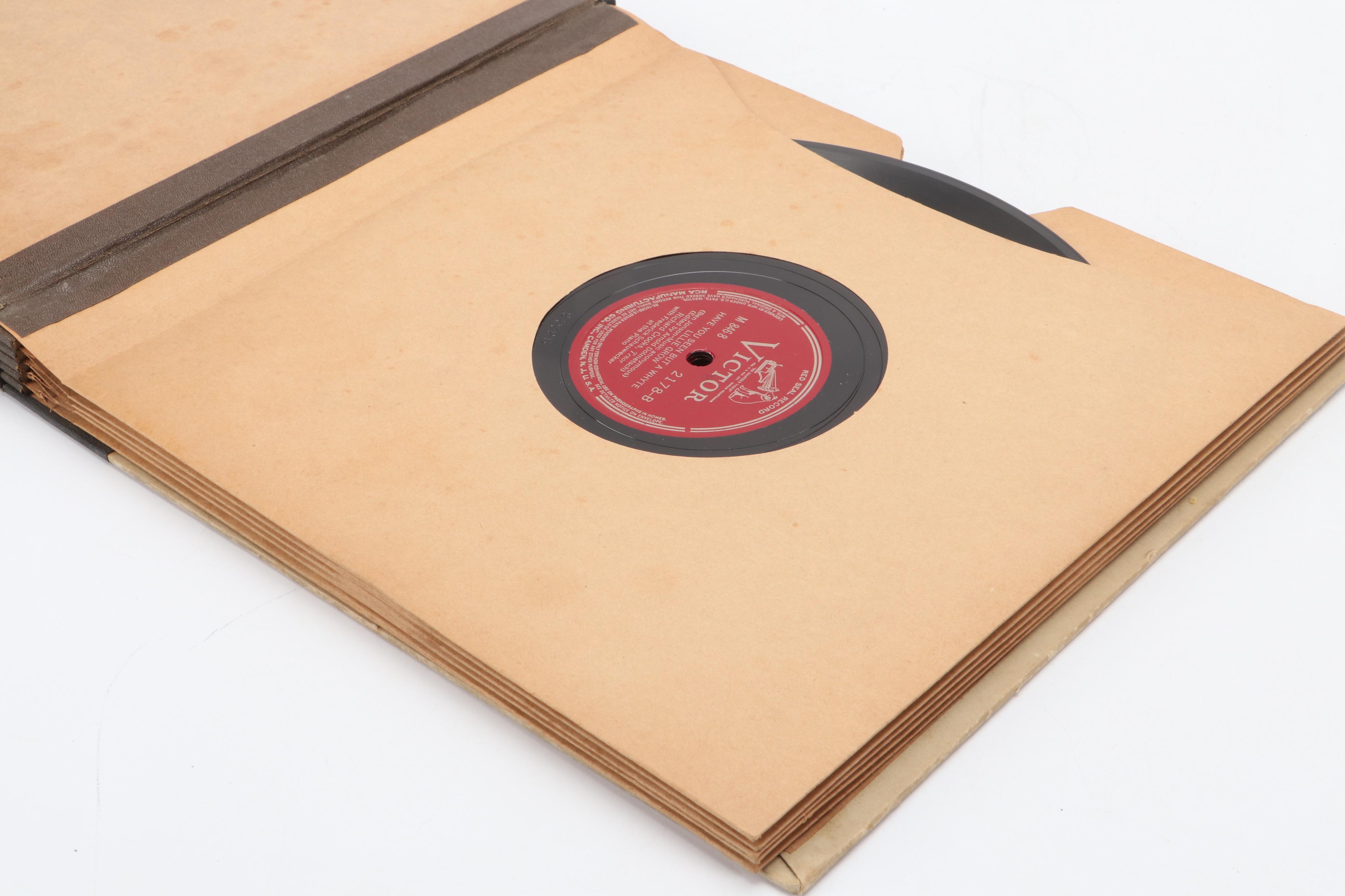 Signed "Richard Crooks in Song" A Victor Musical Masterpiece Record Album, 1941