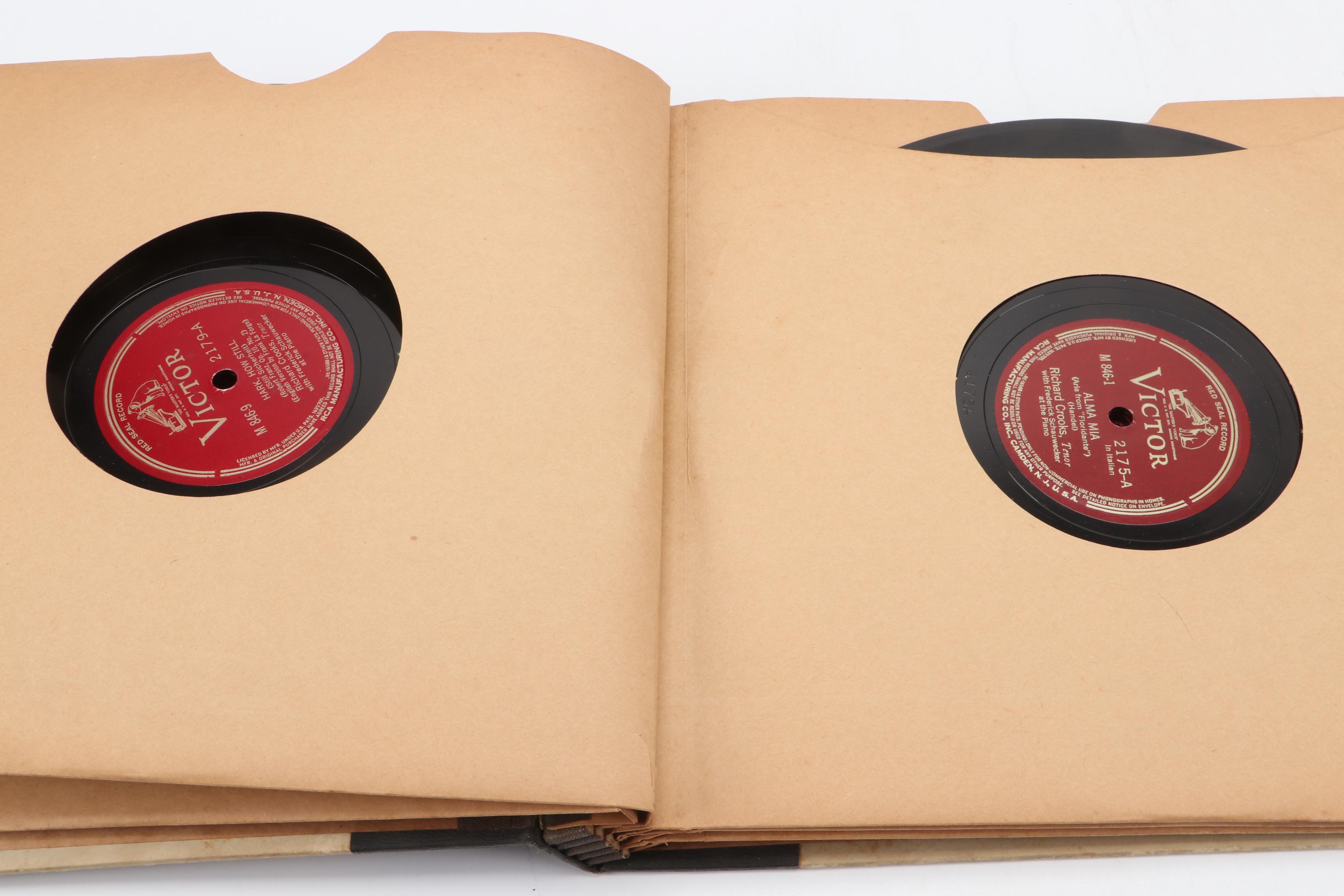 Signed "Richard Crooks in Song" A Victor Musical Masterpiece Record Album, 1941