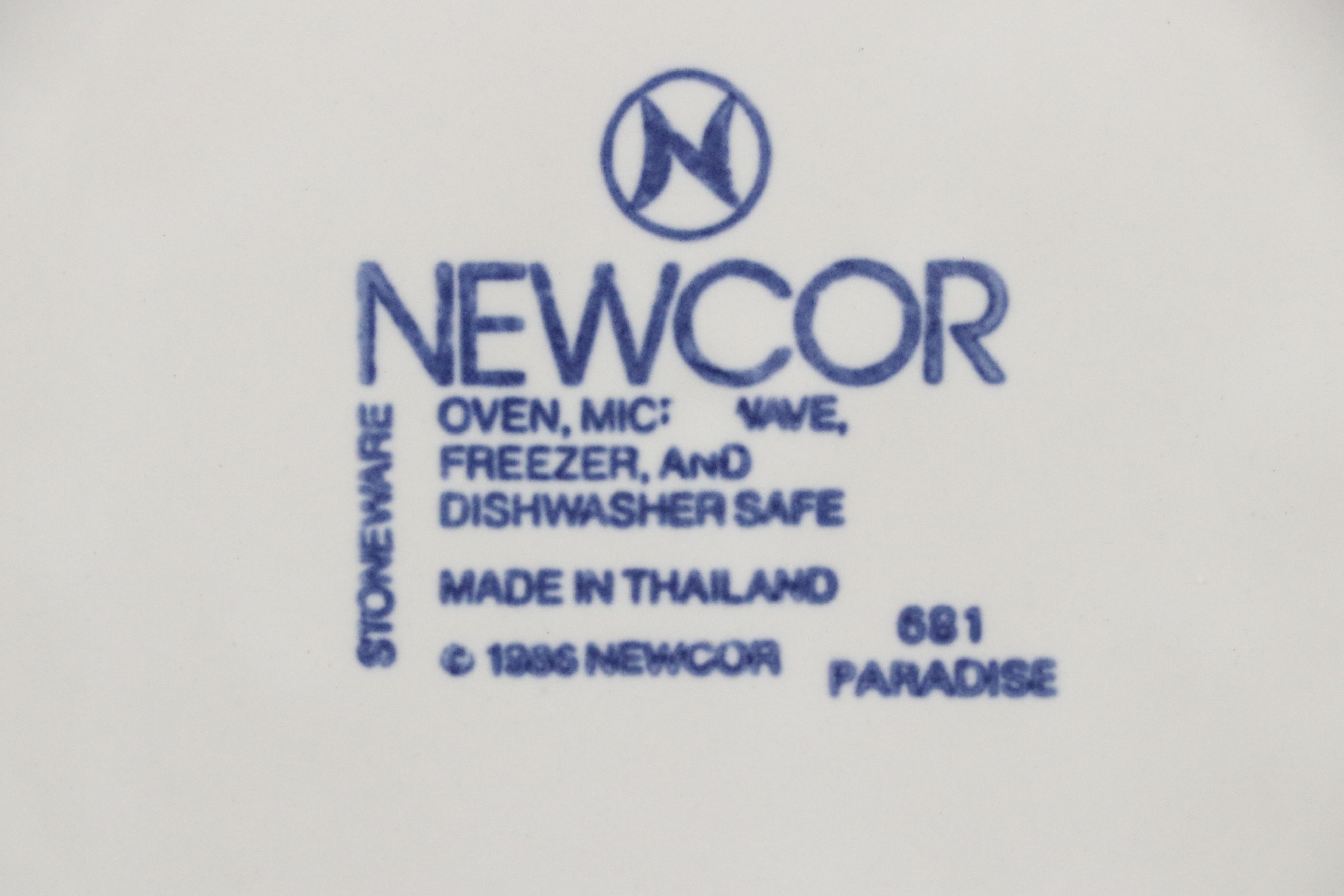 Newcor "Paradise" Stoneware, JMP "Tulip Tyme" Dinnerware and Glassware