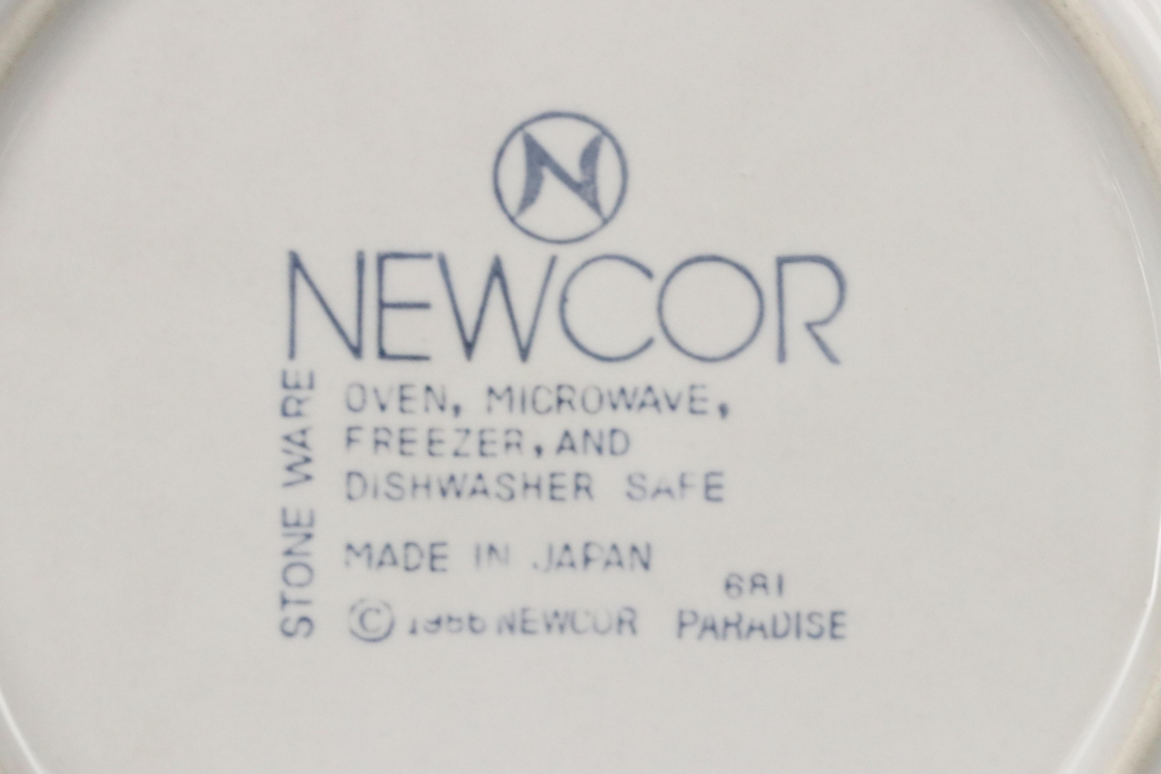 Newcor "Paradise" Stoneware, JMP "Tulip Tyme" Dinnerware and Glassware