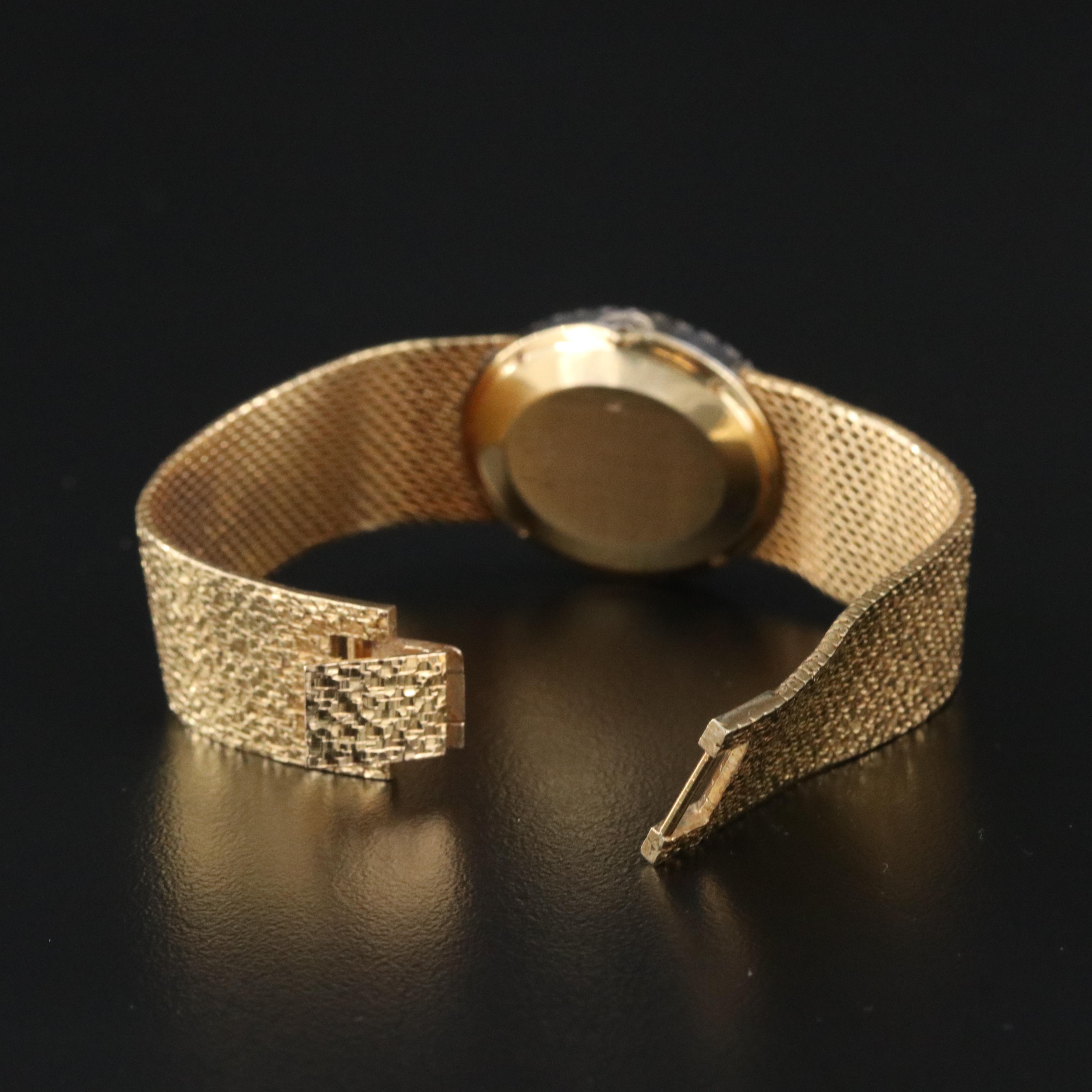 18K Piaget Diamond Vintage Watch