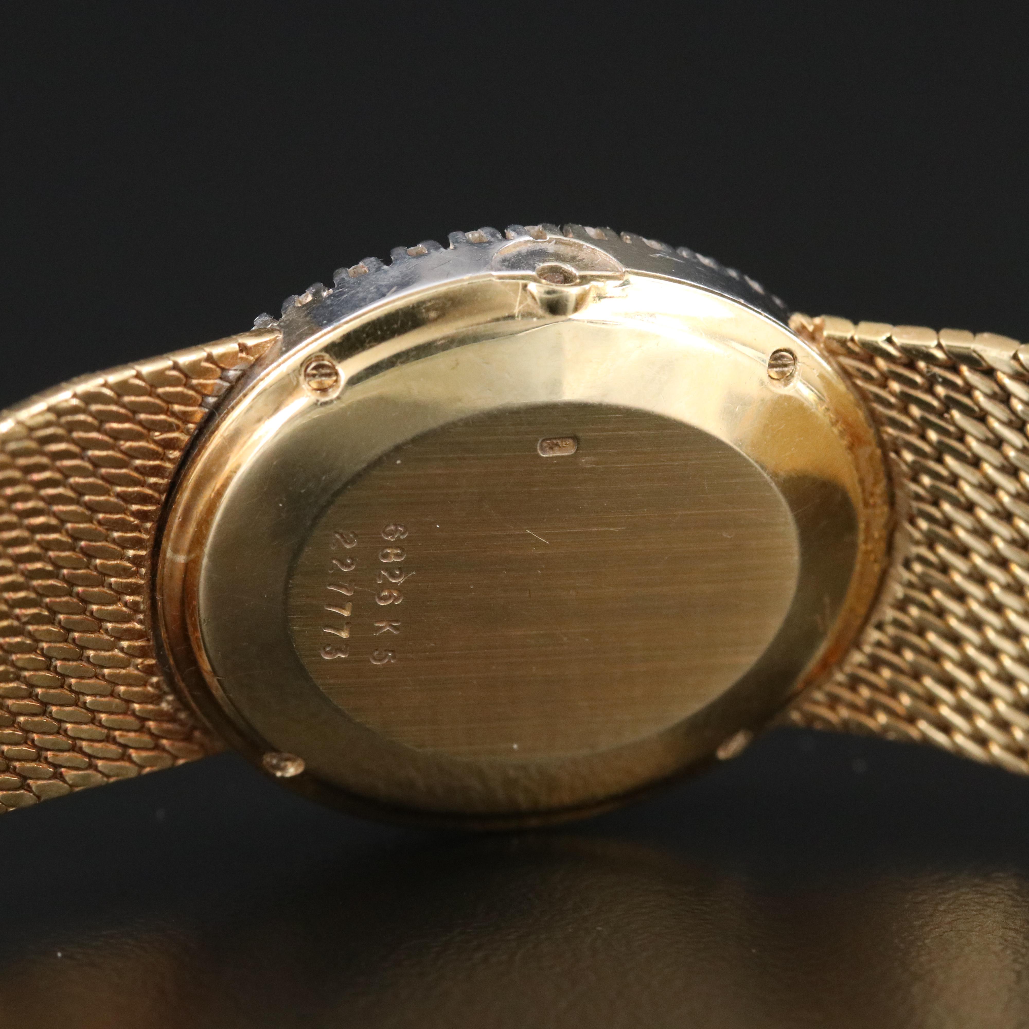 18K Piaget Diamond Vintage Watch