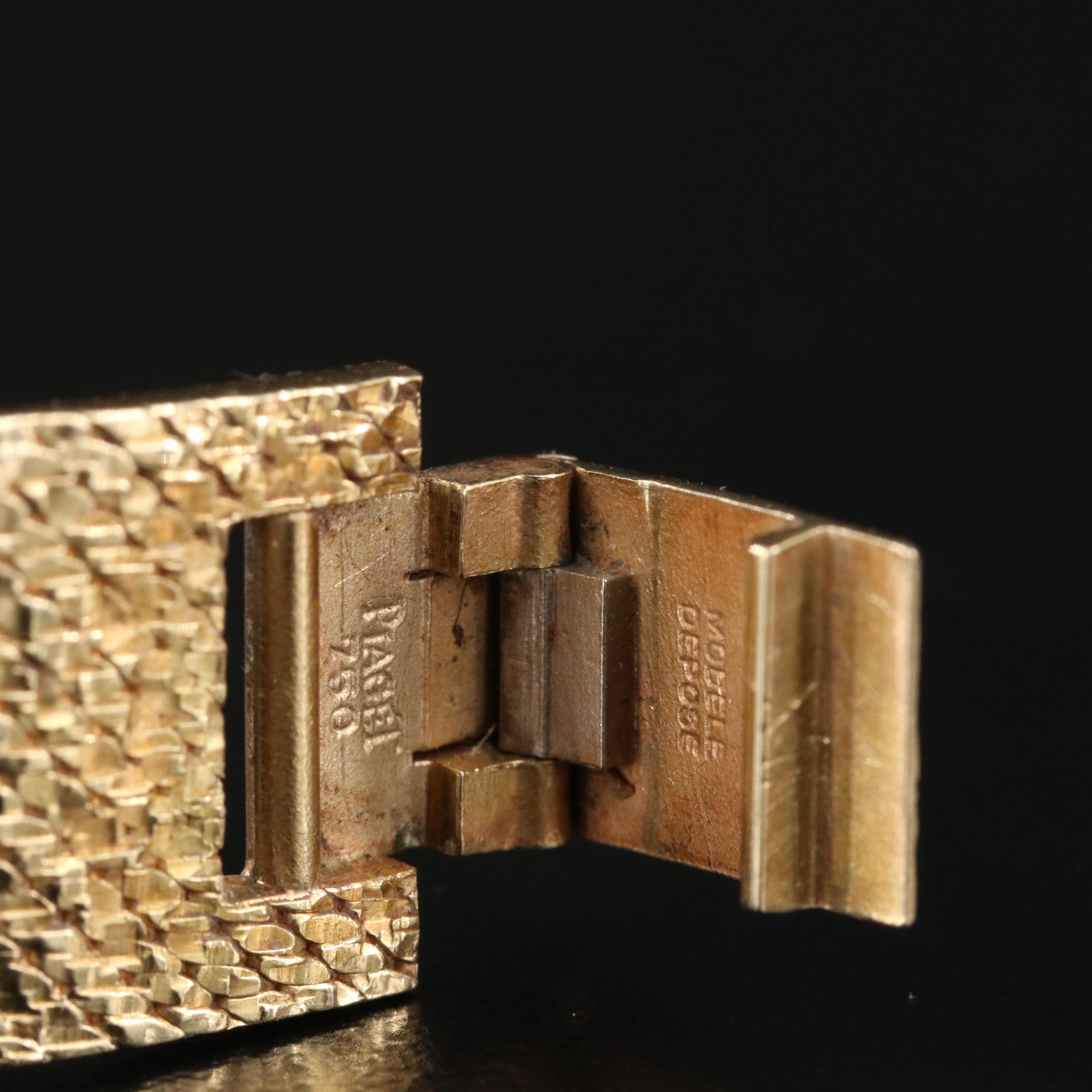 18K Piaget Diamond Vintage Watch