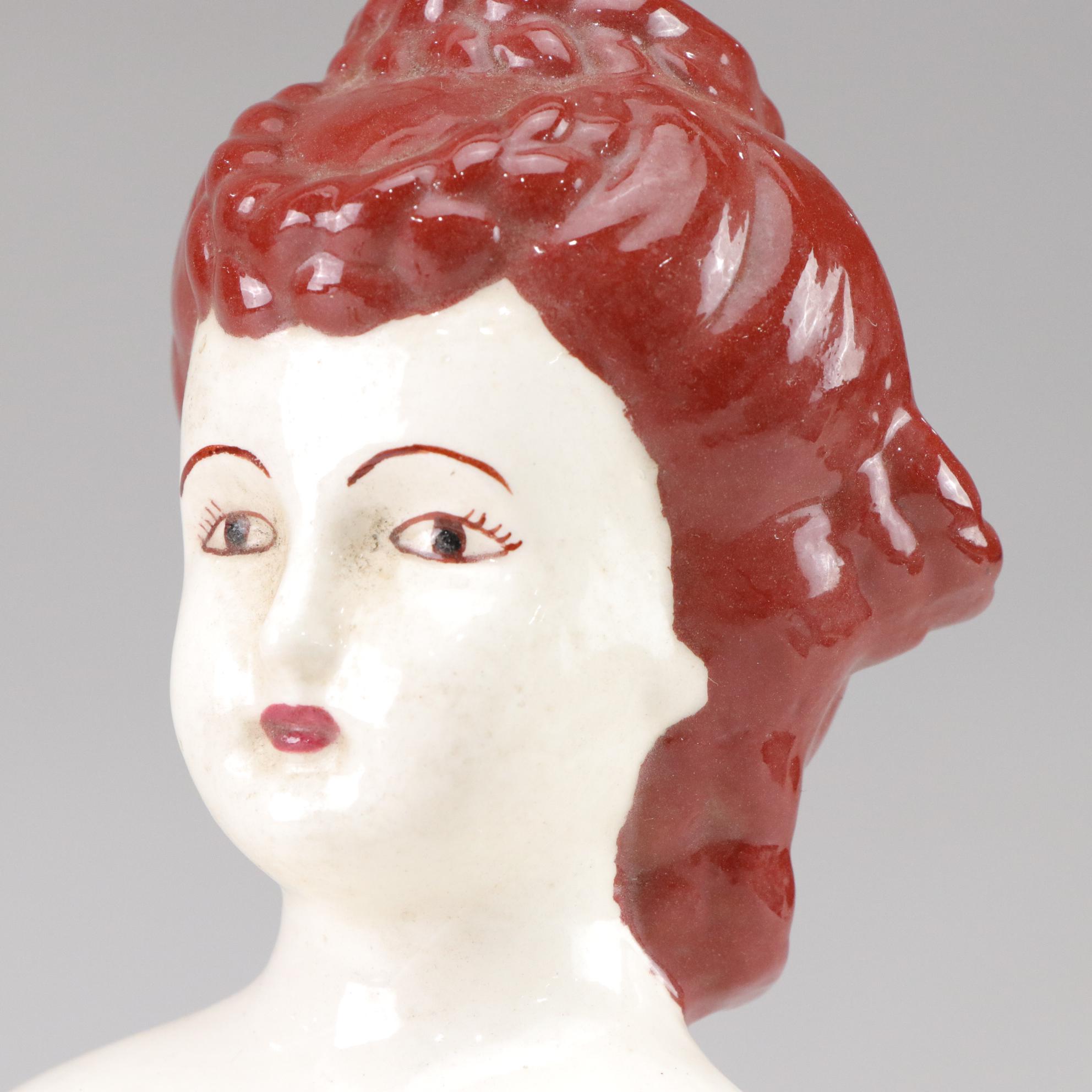 Shackman Bisque Baby and China Head Doll Pair