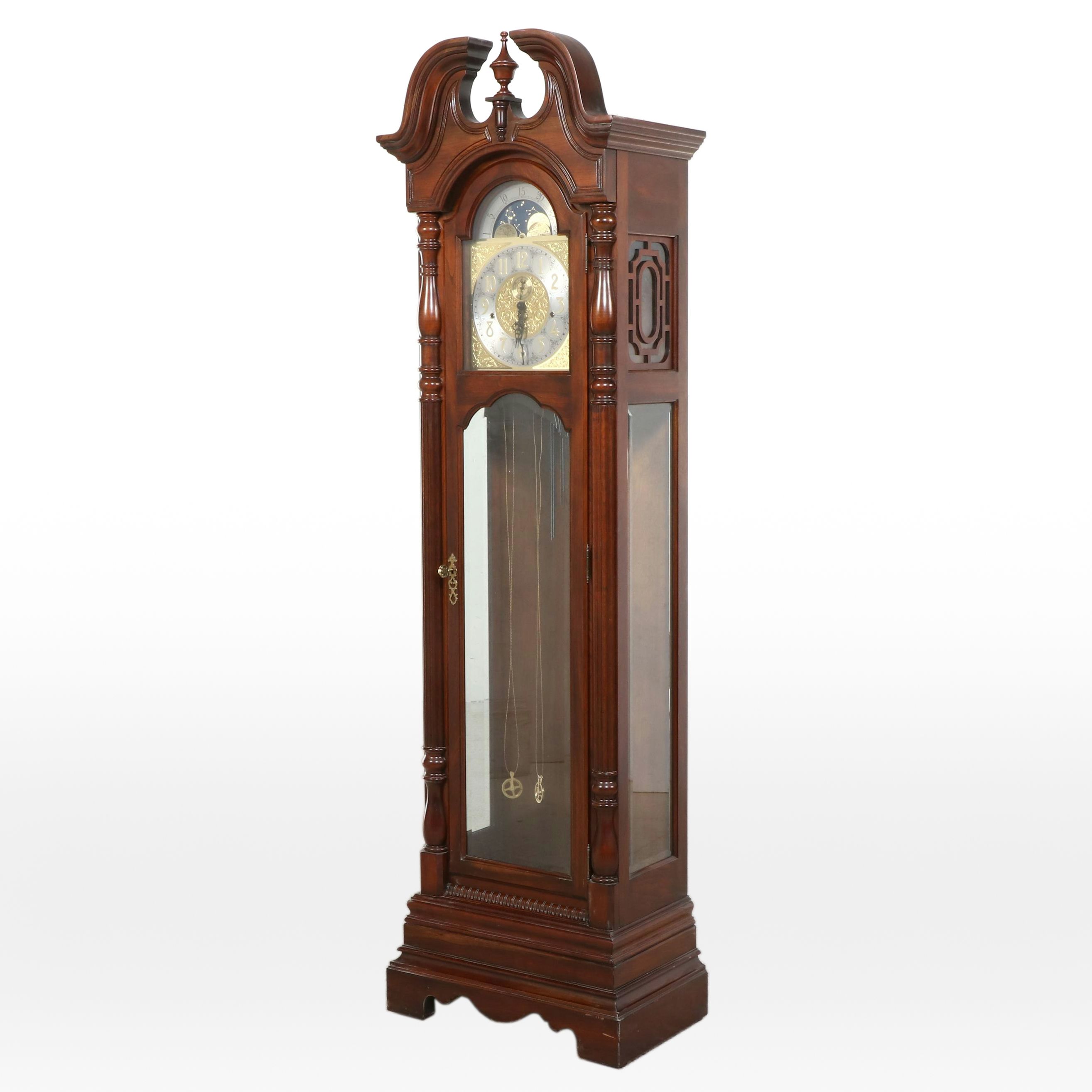 Sligh Model 0824-1 Grandfather Clock, Late 20th C.