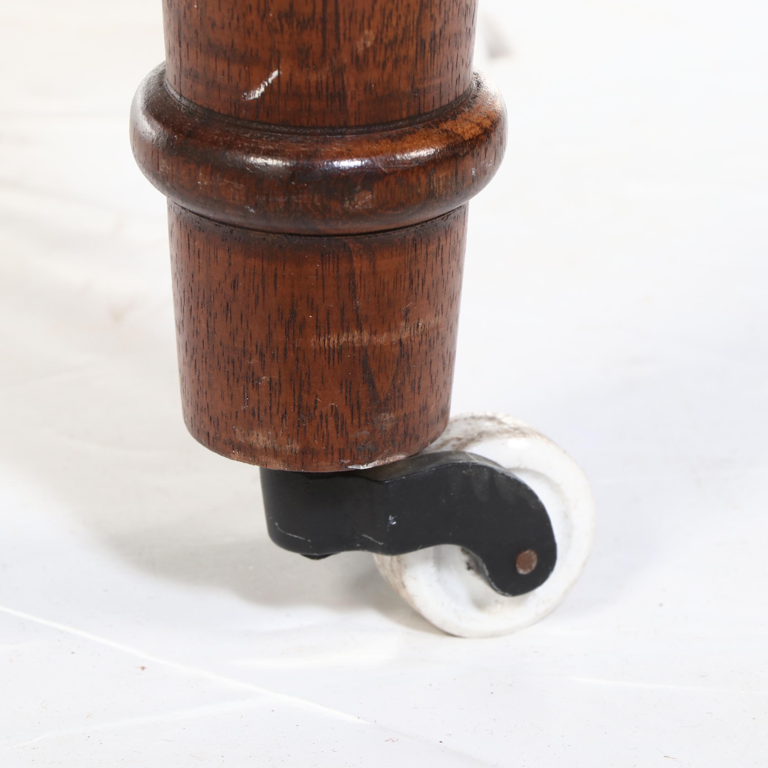 Victorian Eastlake Style Walnut Spool Baby Cradle, Late 19th Century