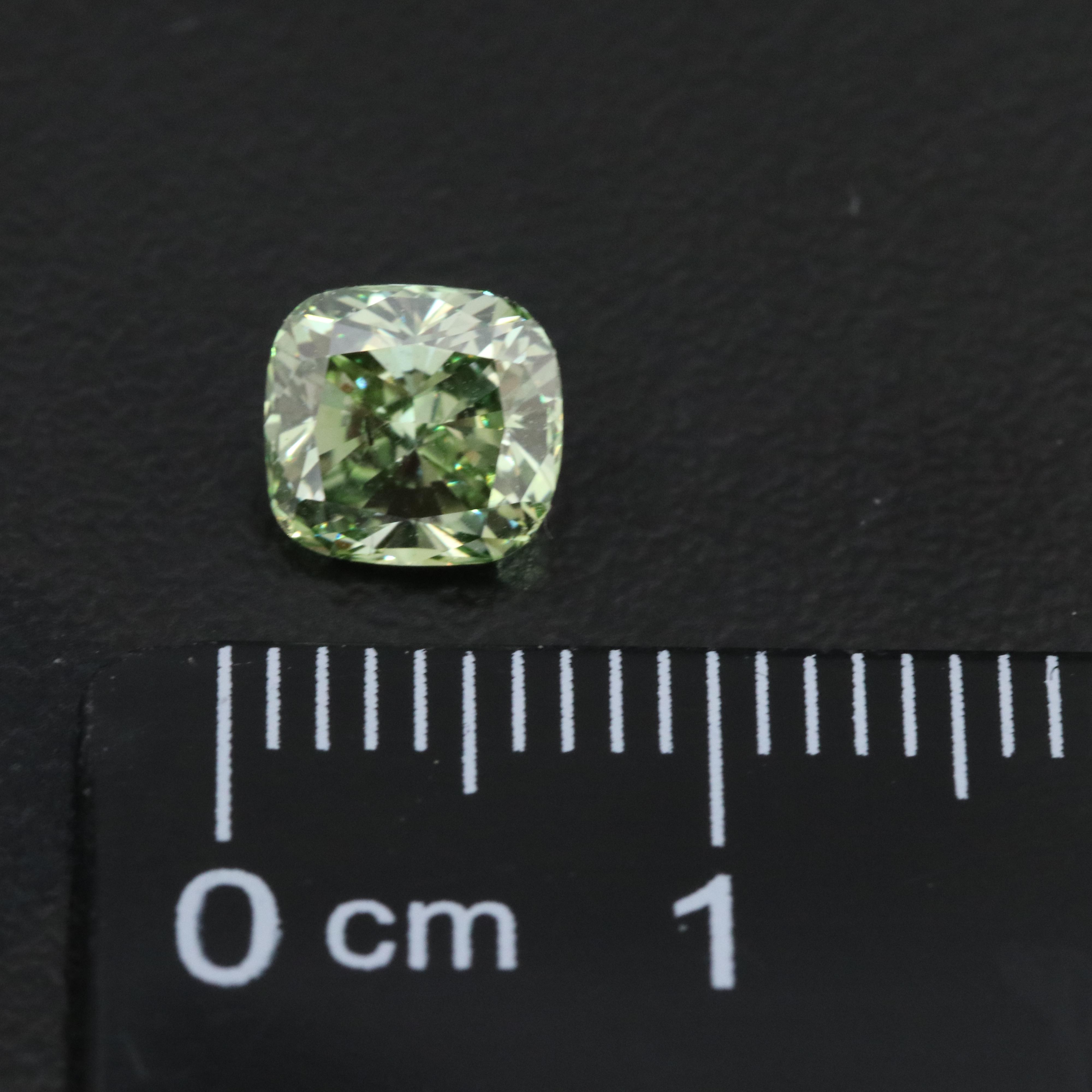 Loose 1.05 CT Fancy Green Lab Grown Diamond