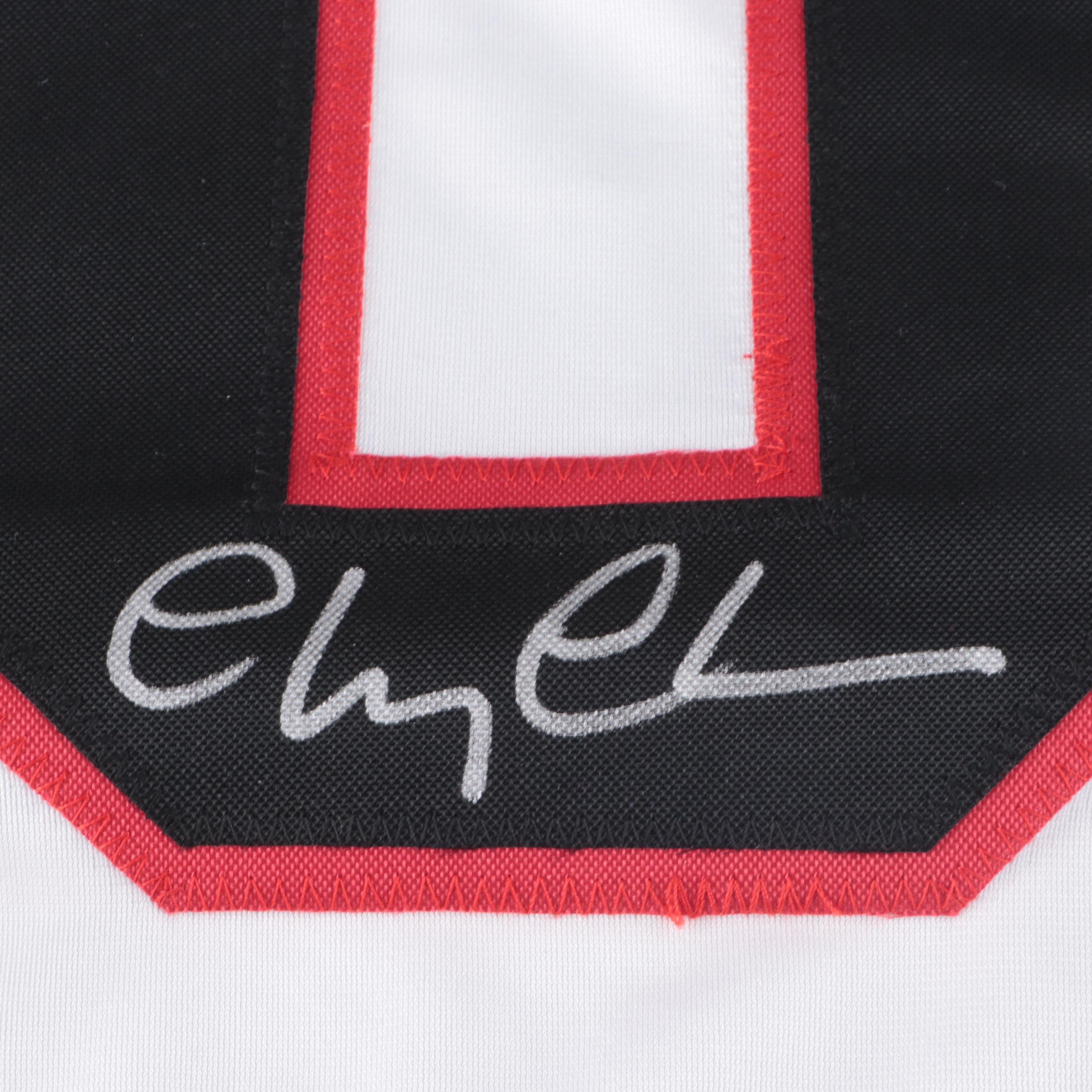 Chevy Chase Signed "Christmas Vacation" Clark Griswold Hockey Jersey, Beckett