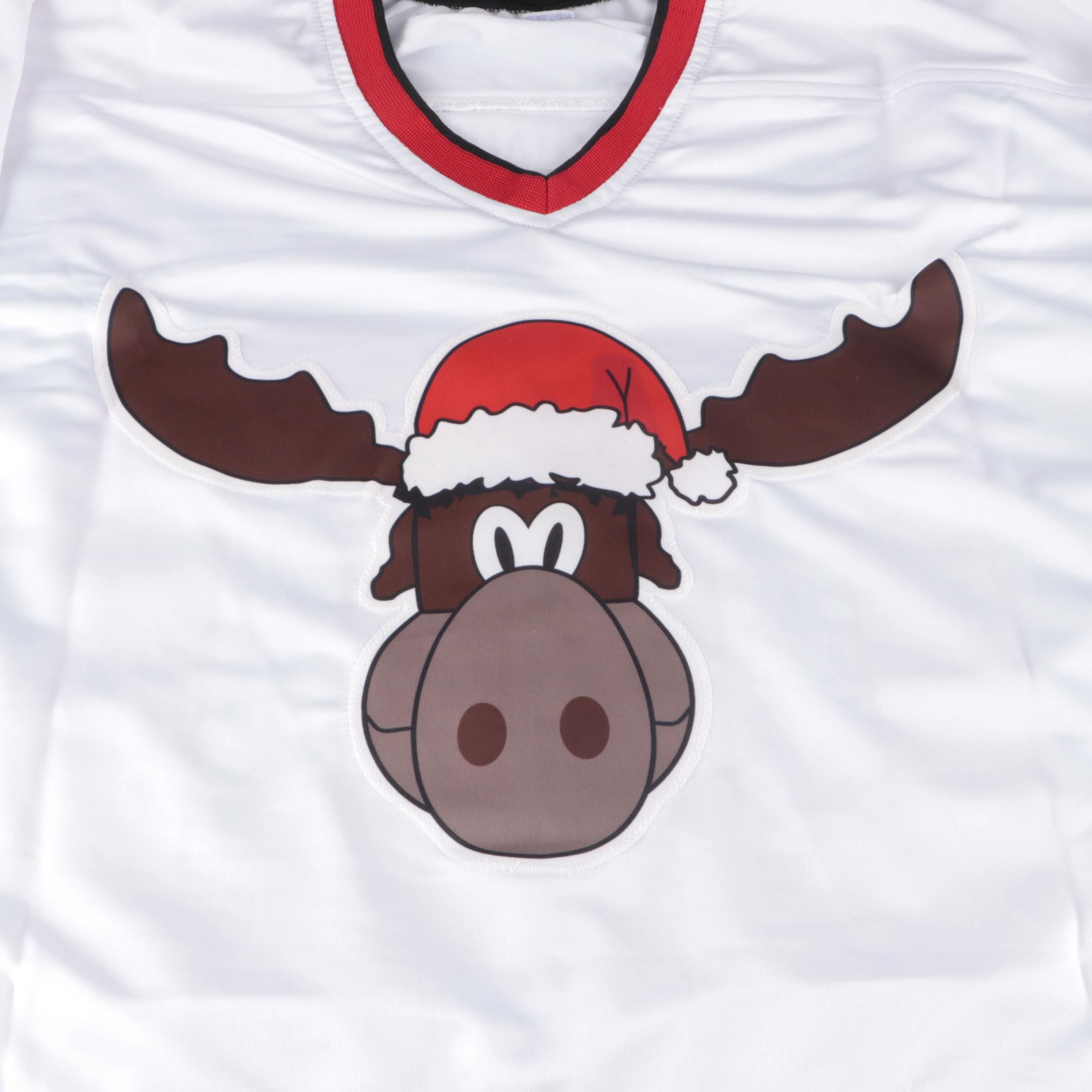 Chevy Chase Signed "Christmas Vacation" Clark Griswold Hockey Jersey, Beckett