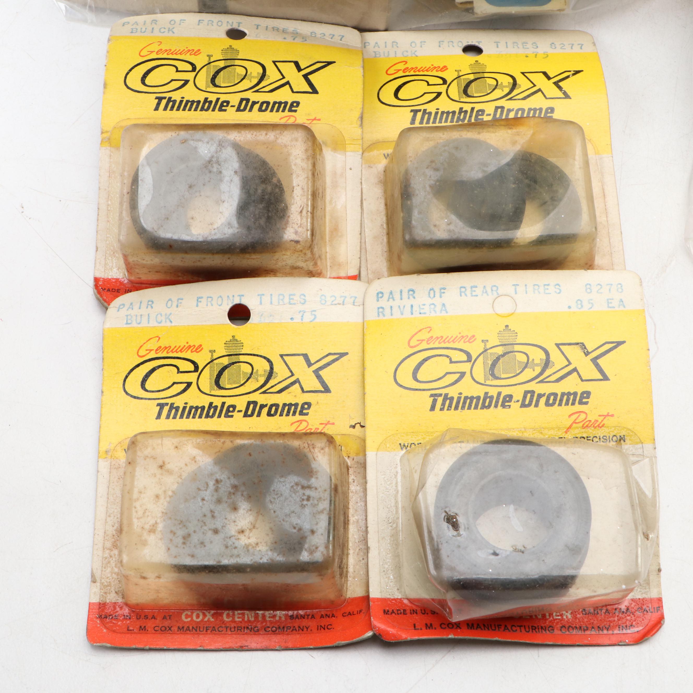 Aurora Stirling Moss Four-Lane Racing Set with Model Car Parts