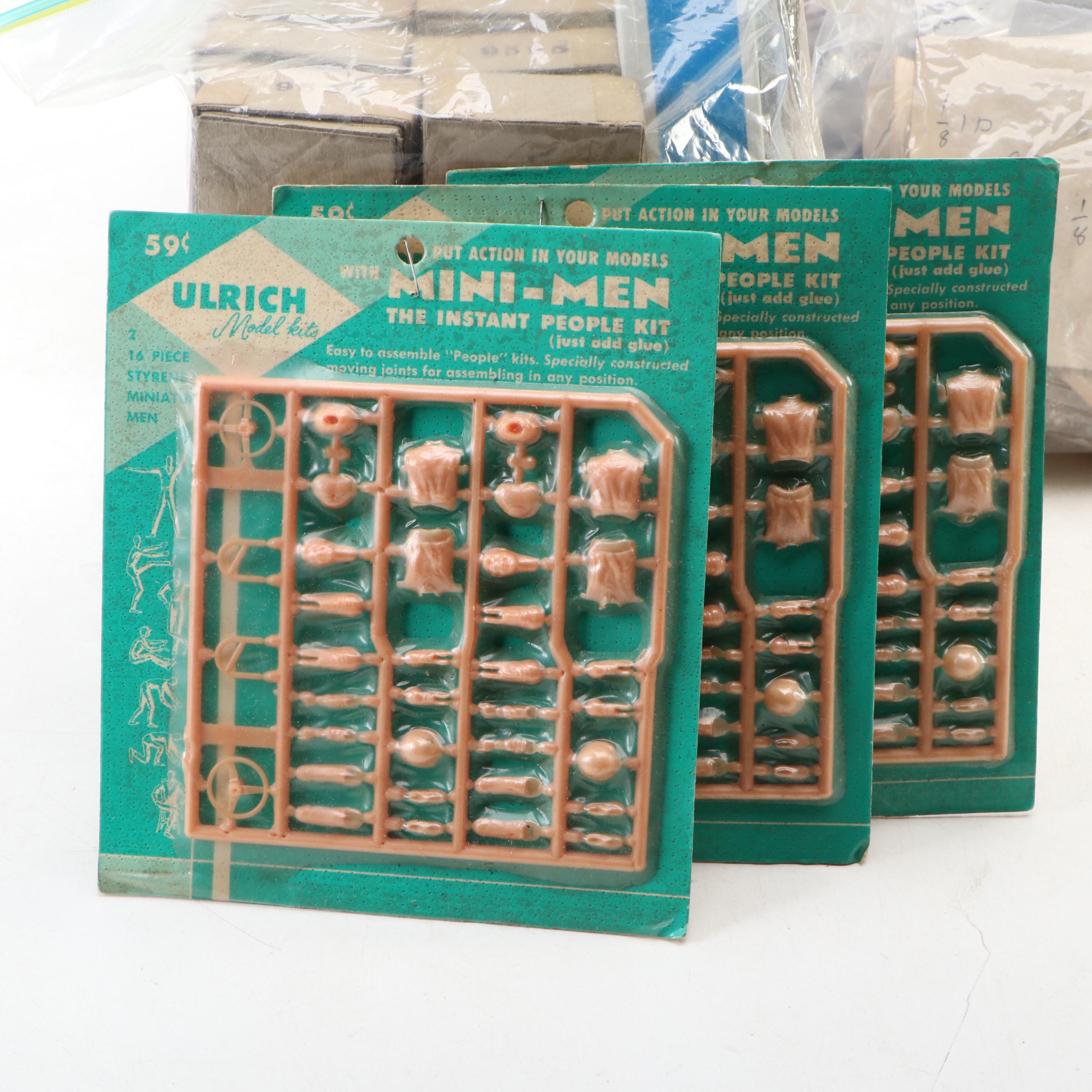 Aurora Stirling Moss Four-Lane Racing Set with Model Car Parts