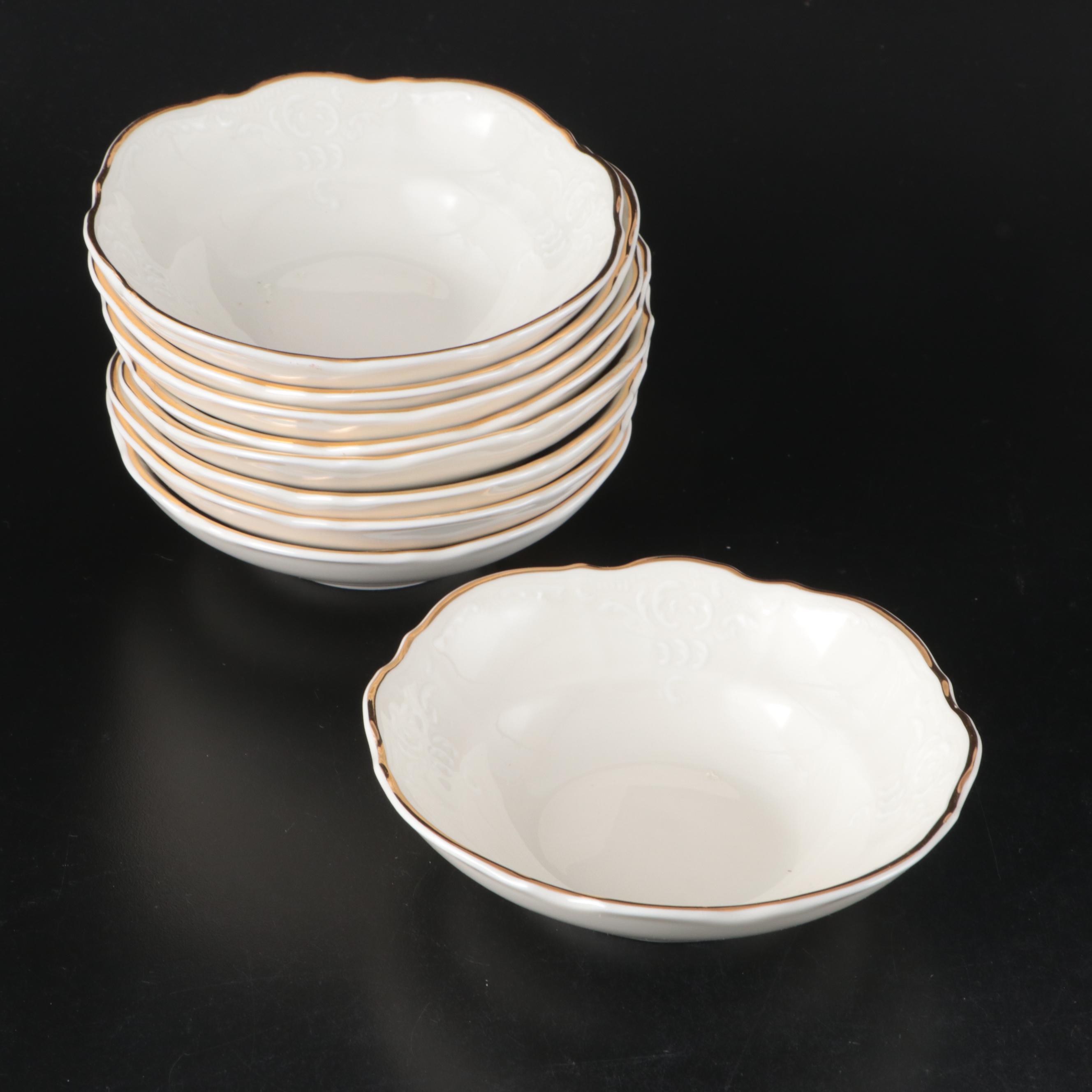 Rosenthal-Continental "Gold Band Sanssouci, Ivory" Porcelain Dinnerware and More