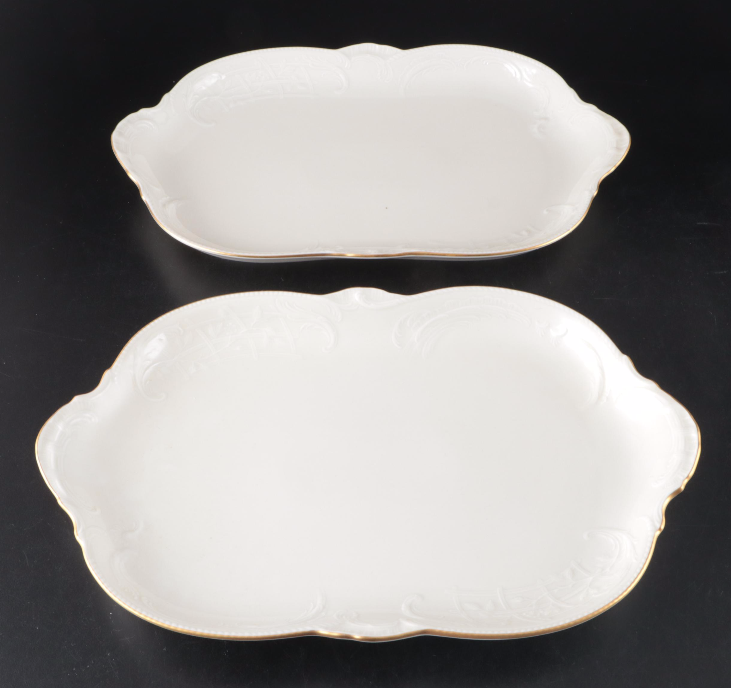 Rosenthal-Continental "Gold Band Sanssouci, Ivory" Porcelain Dinnerware and More