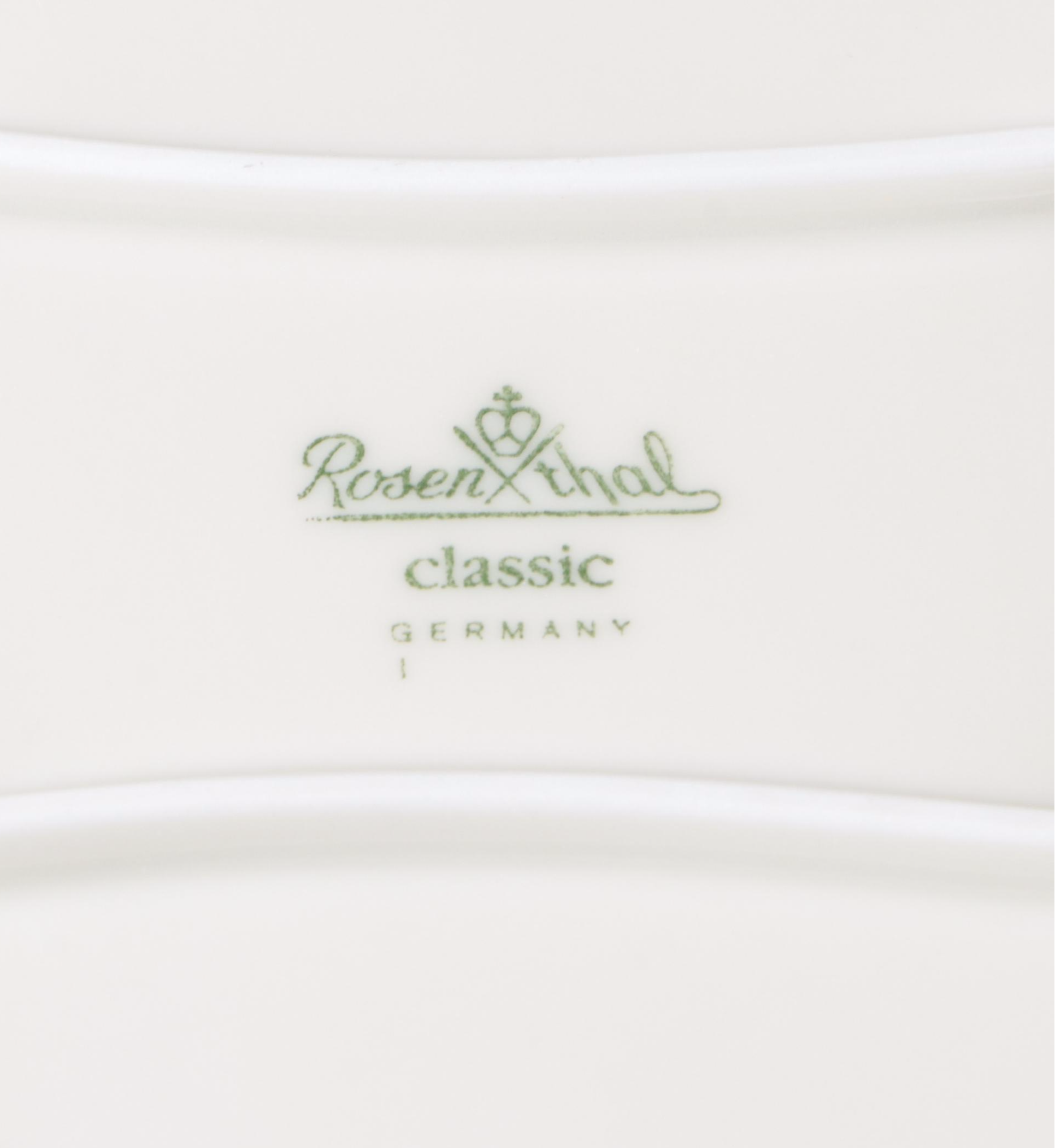 Rosenthal-Continental "Gold Band Sanssouci, Ivory" Porcelain Dinnerware and More