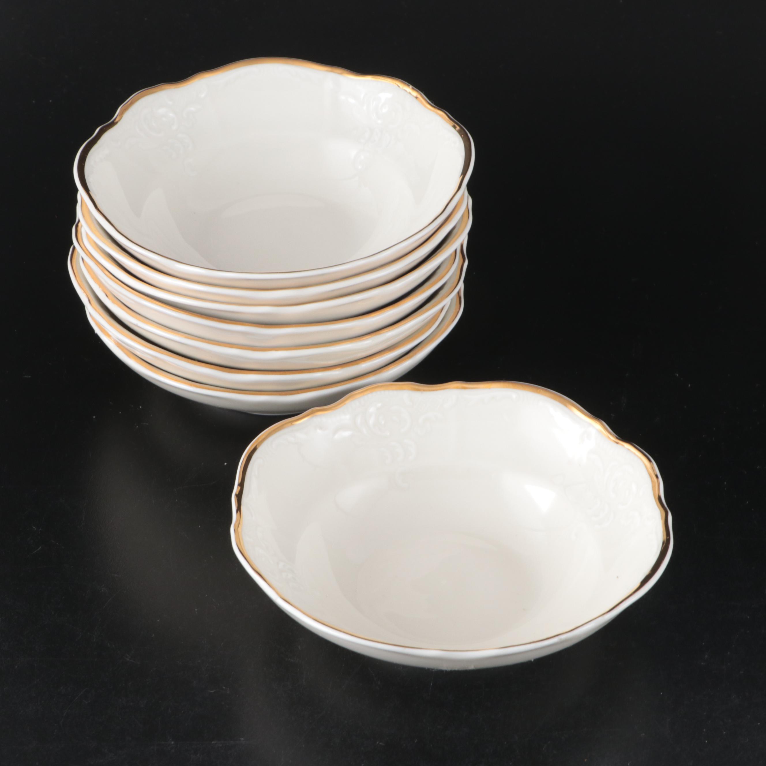 Rosenthal-Continental "Gold Band Sanssouci, Ivory" Porcelain Dinnerware and More