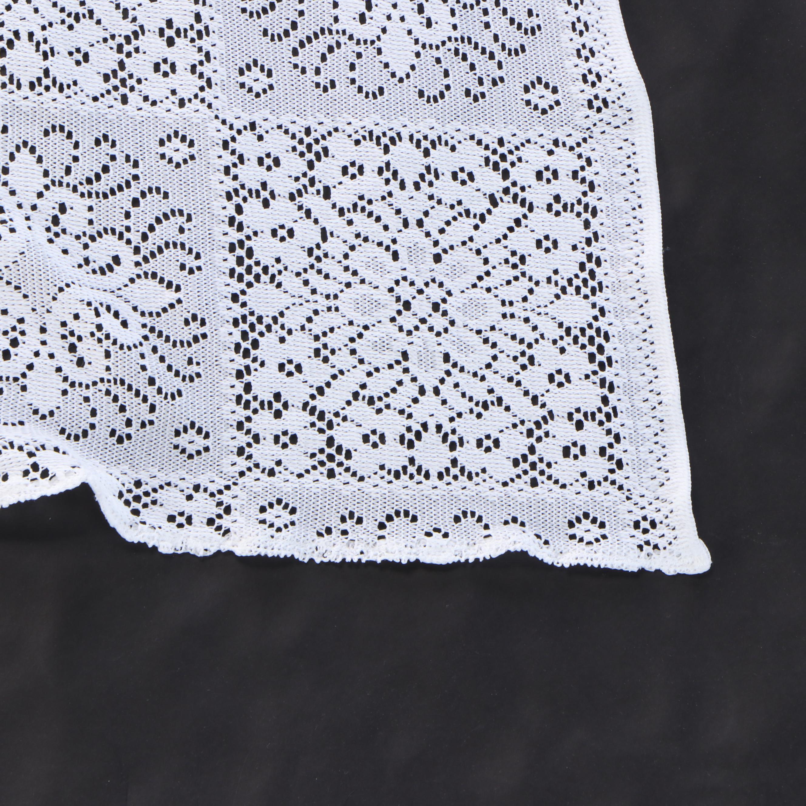 Lace and Crochet Table Linens, 20th Century
