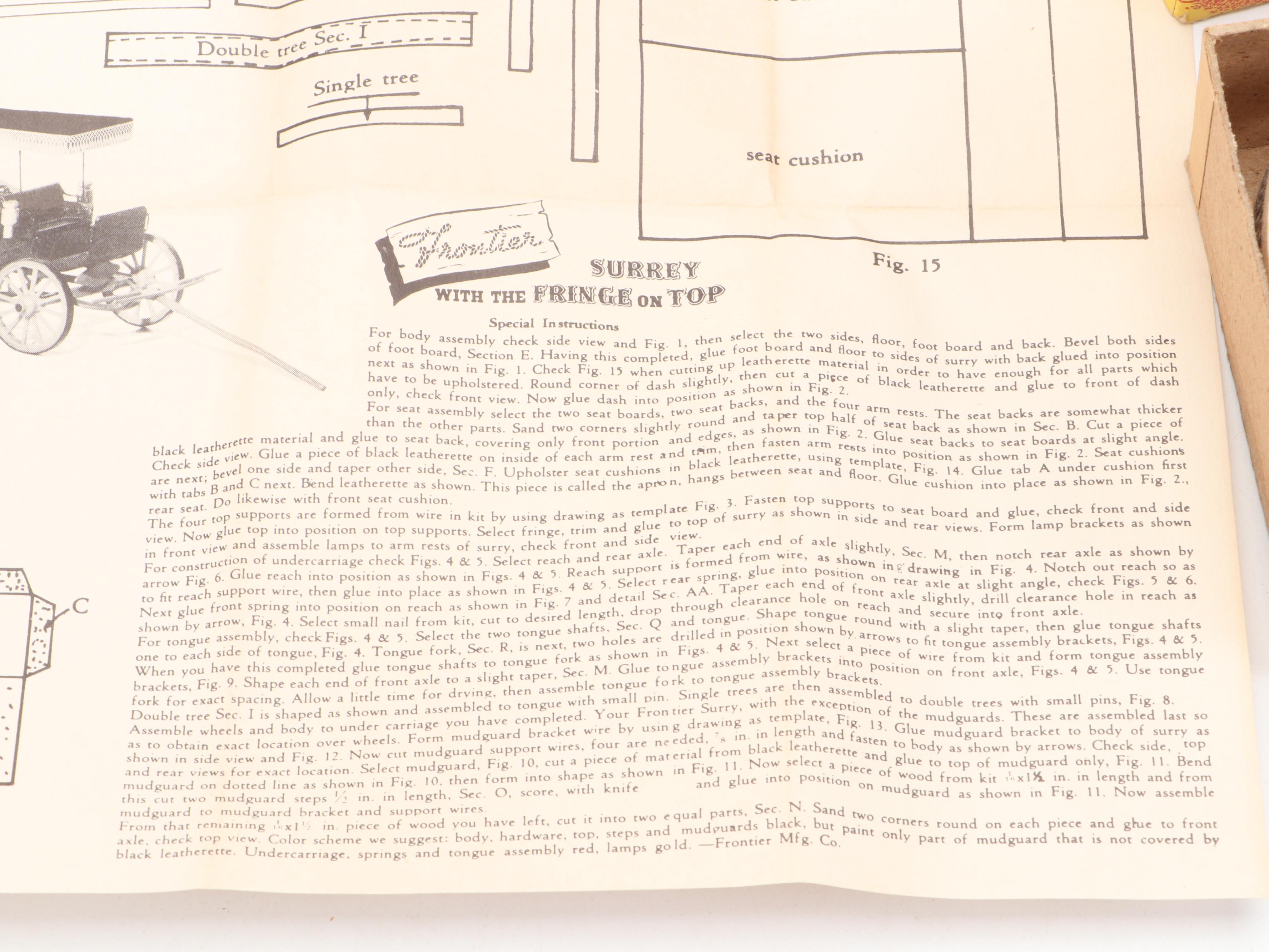 StromBecker Pioneer & DeWitt Clinton Trains, Carved Wood Railroad Cars, More