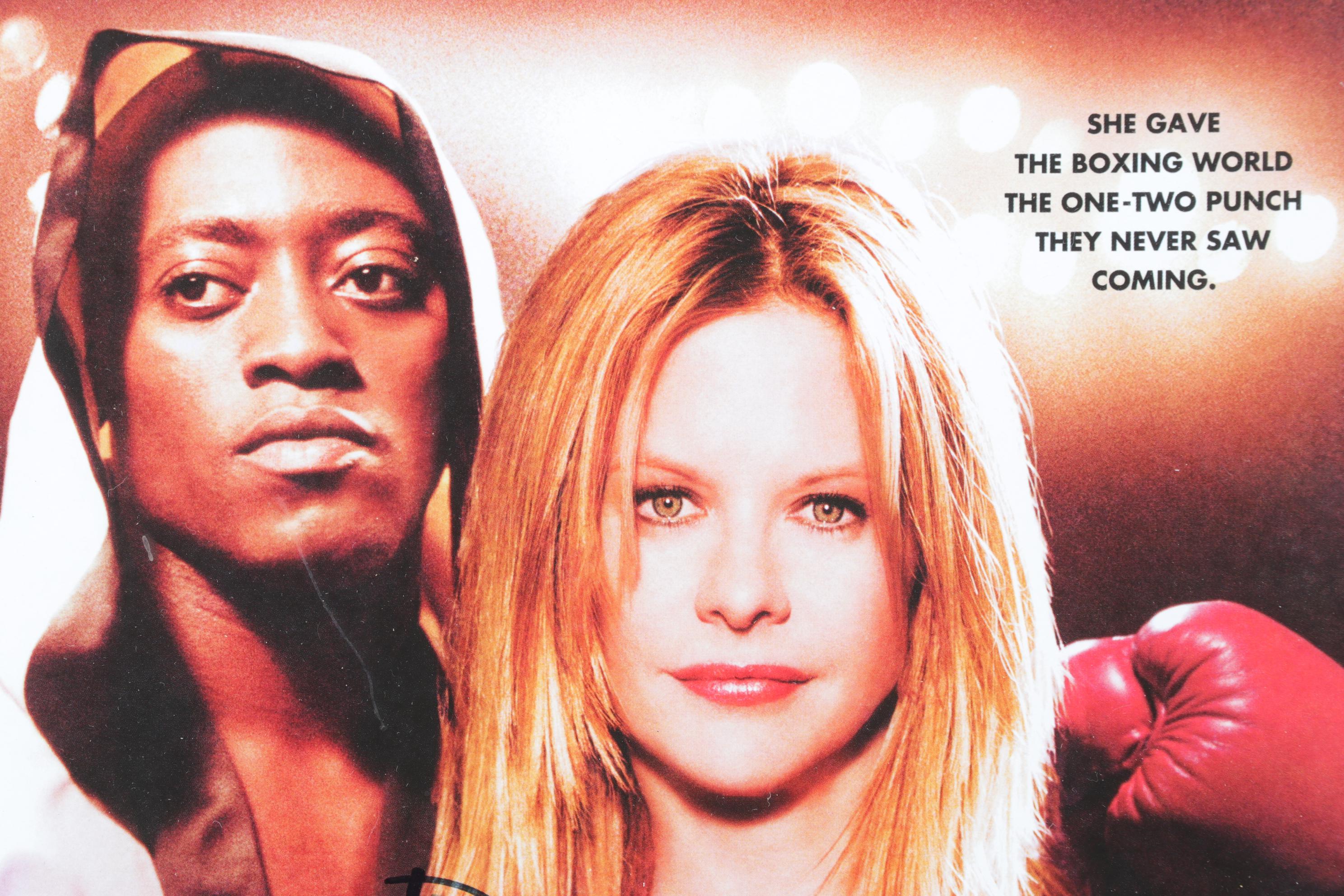 Omar Epps Signed "Against the Ropes" Movie Poster