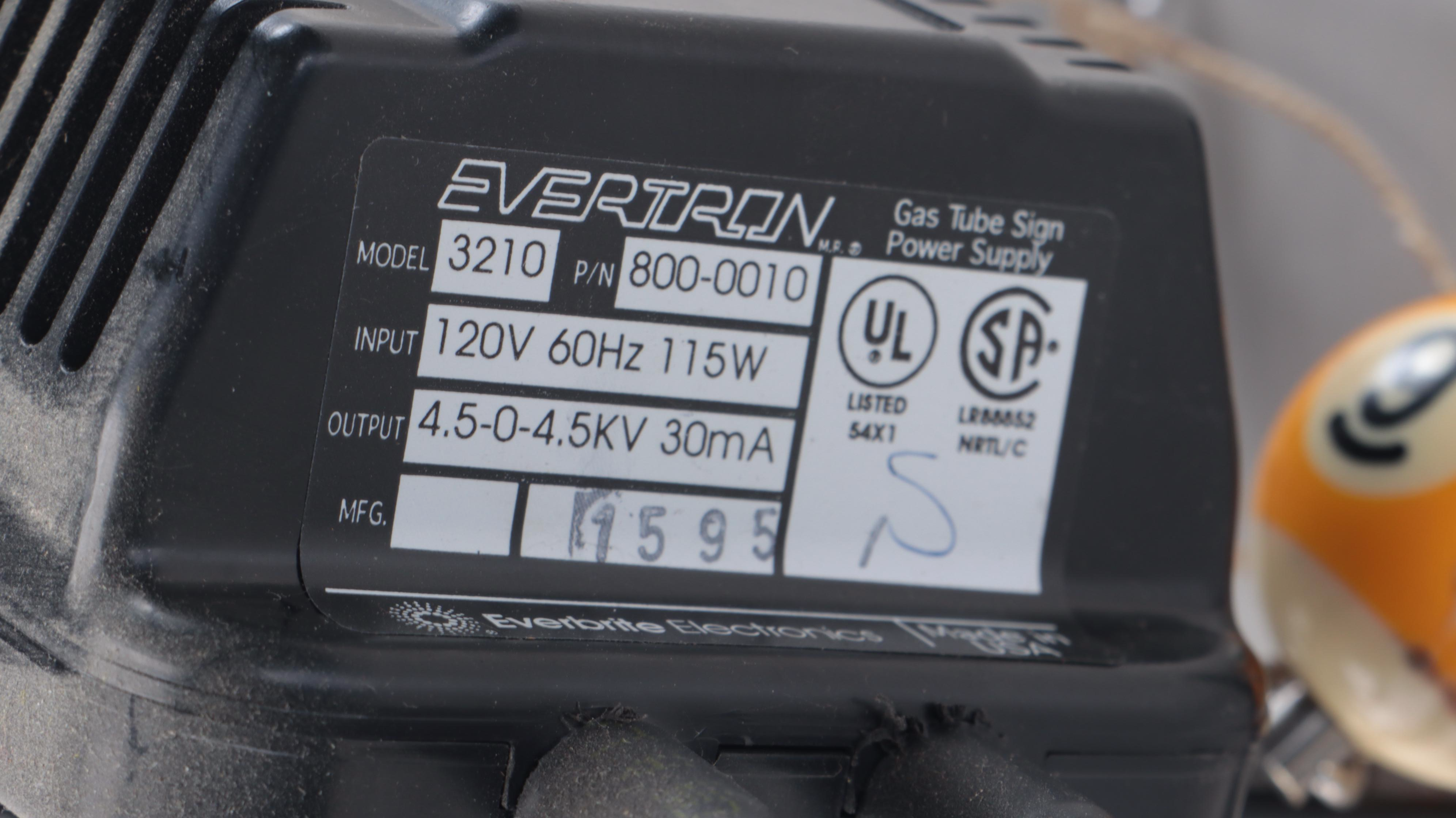 Red Dog Beer Advertising Neon Sign, 1995