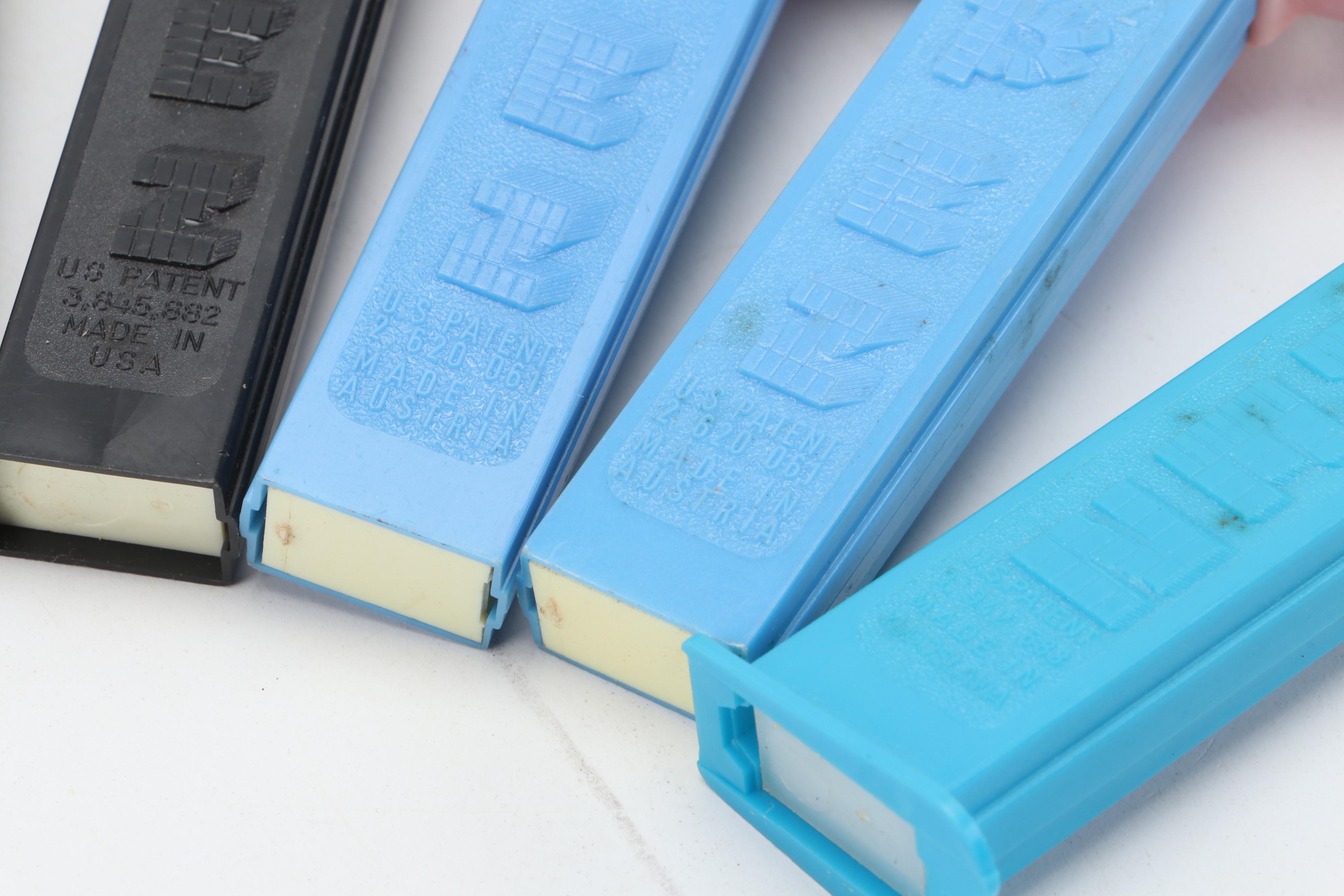 PEZ Dispensers Featuring Snowman Heads, Batman and More