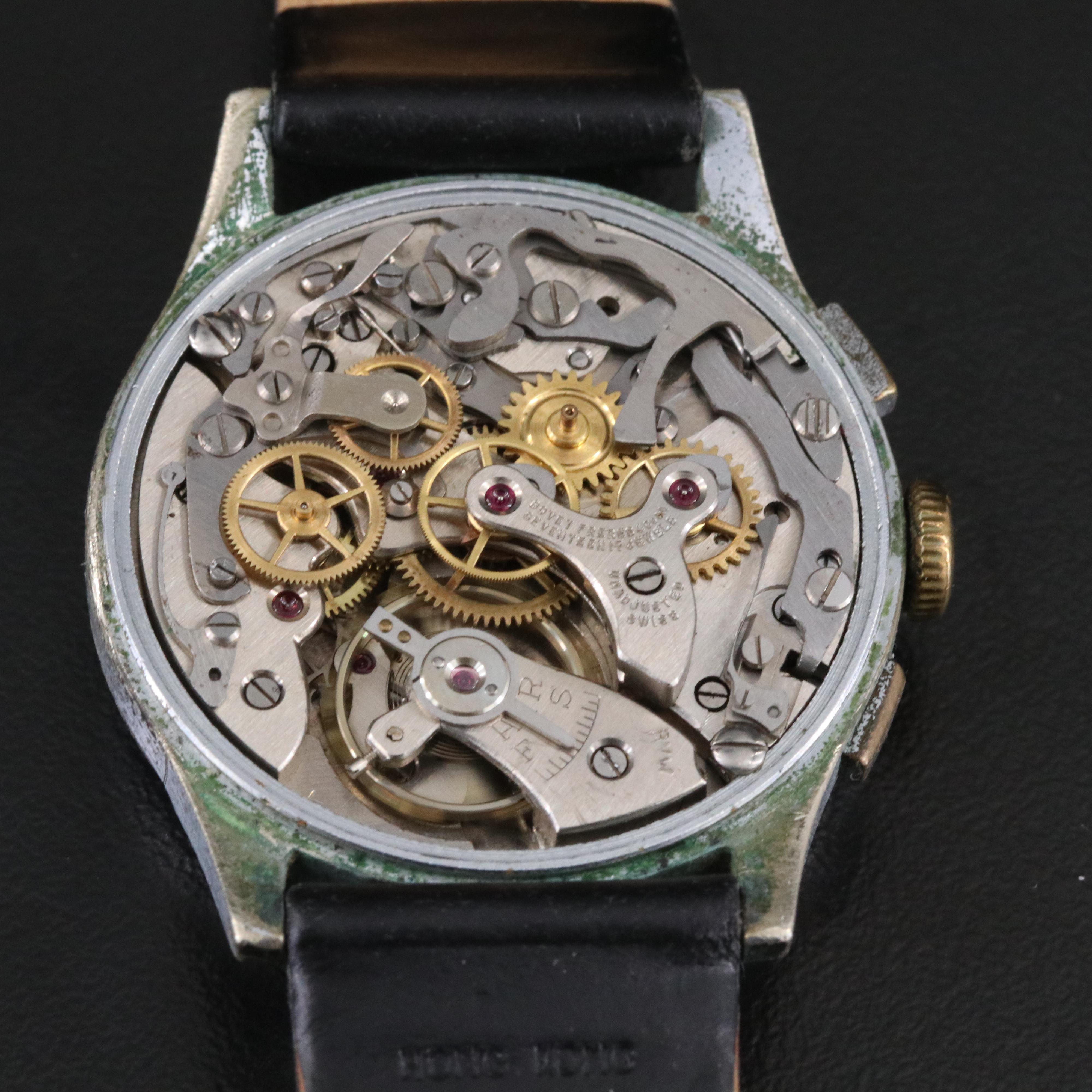 Vintage Bovet Chronograph Watch