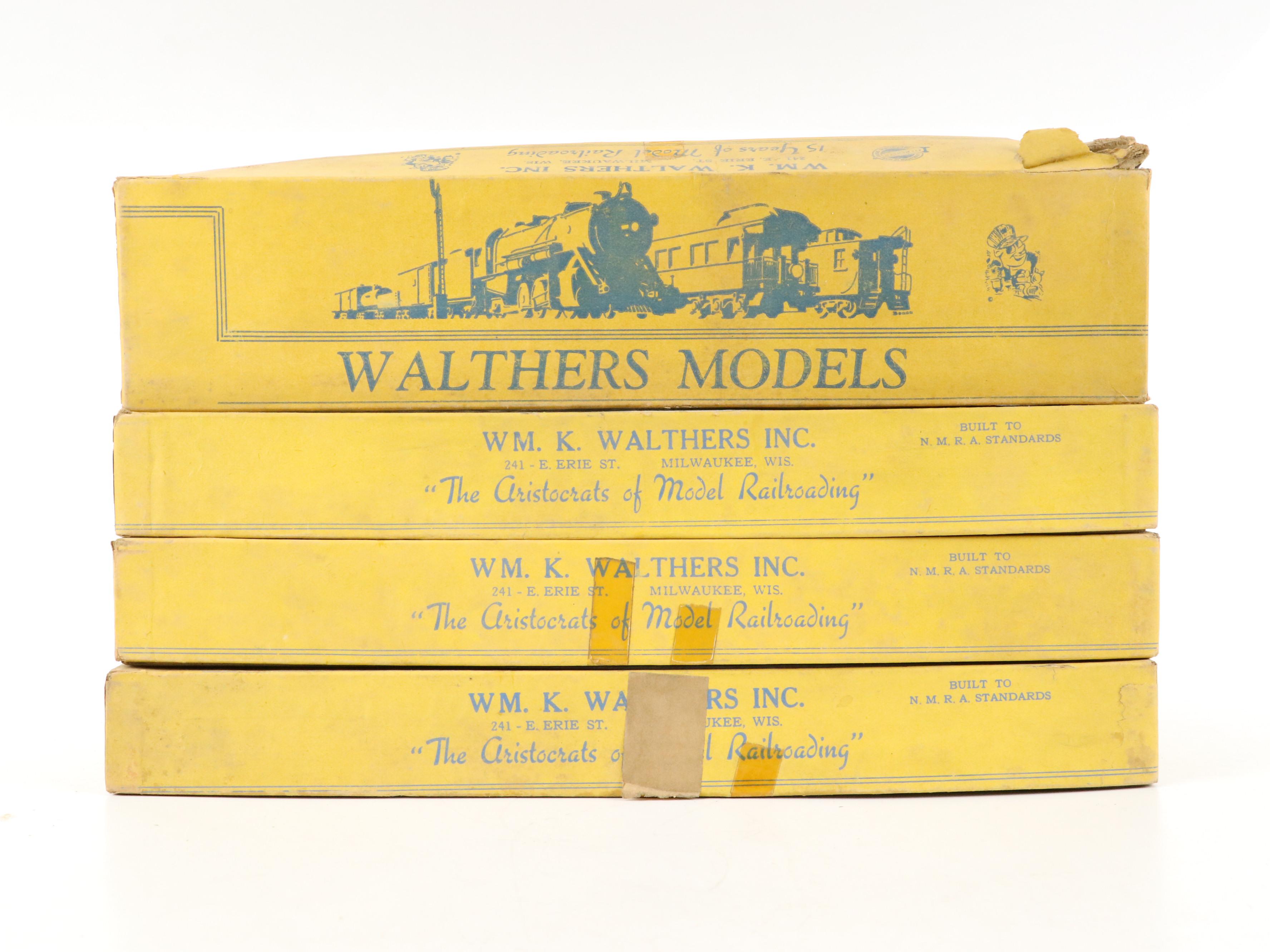 Walthers Models, Strombecker and Quality Craft Models Wood Train Model Kits