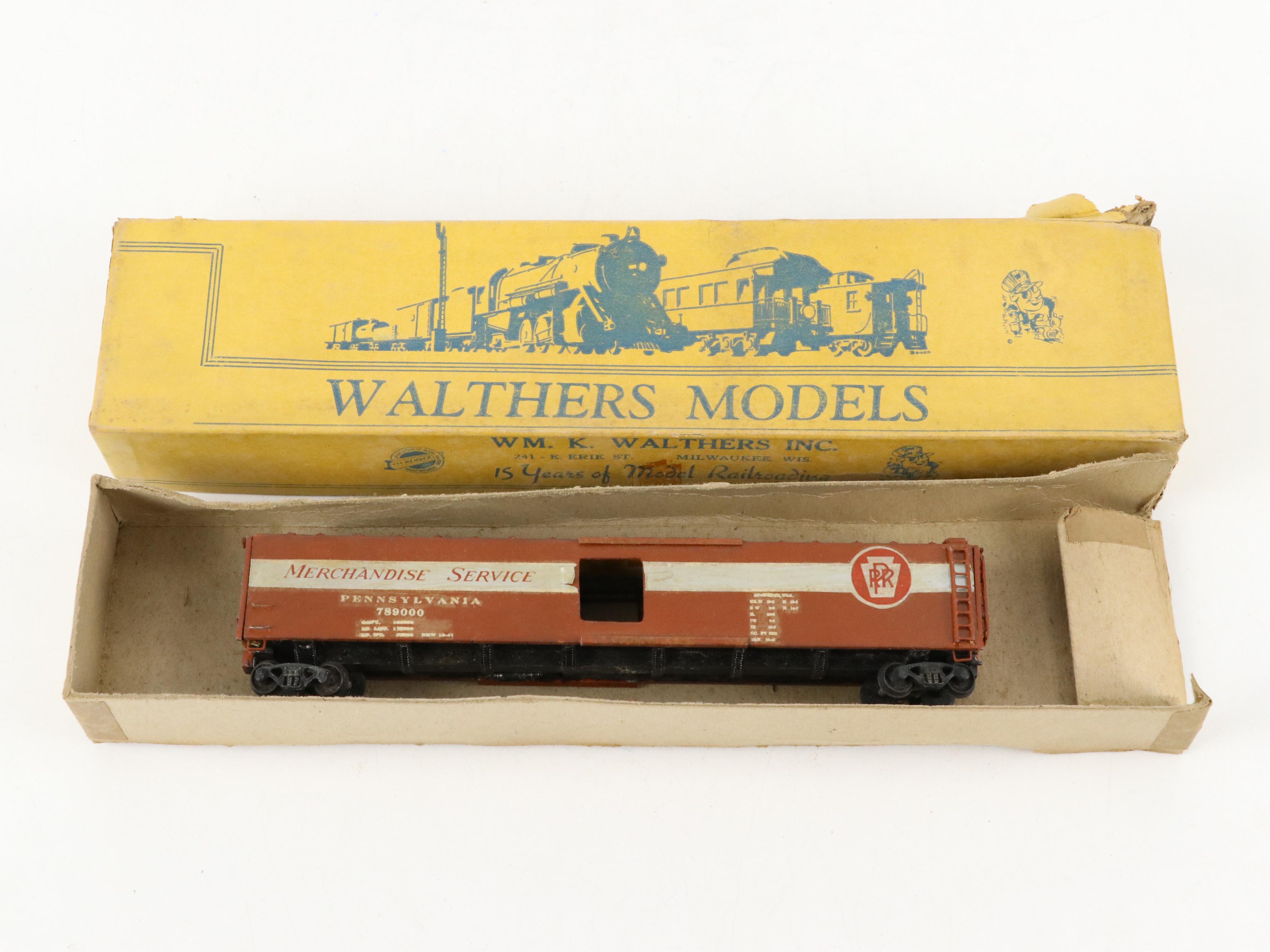 Walthers Models, Strombecker and Quality Craft Models Wood Train Model Kits