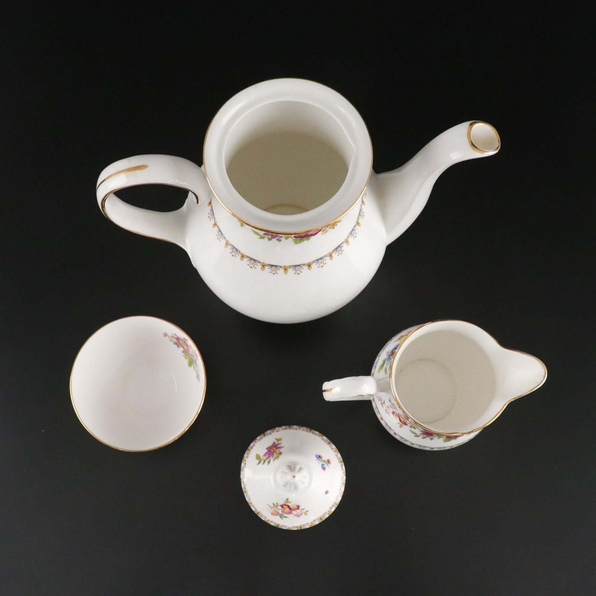 Royal Grafton "Malvern" Bone China Coffee Service