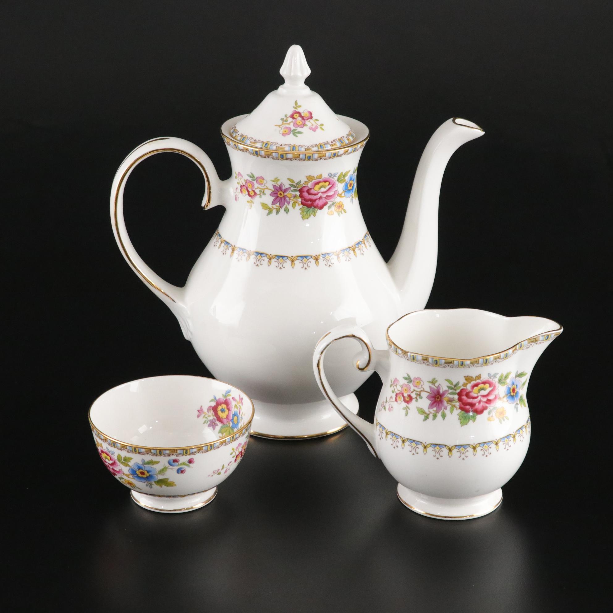 Royal Grafton "Malvern" Bone China Coffee Service