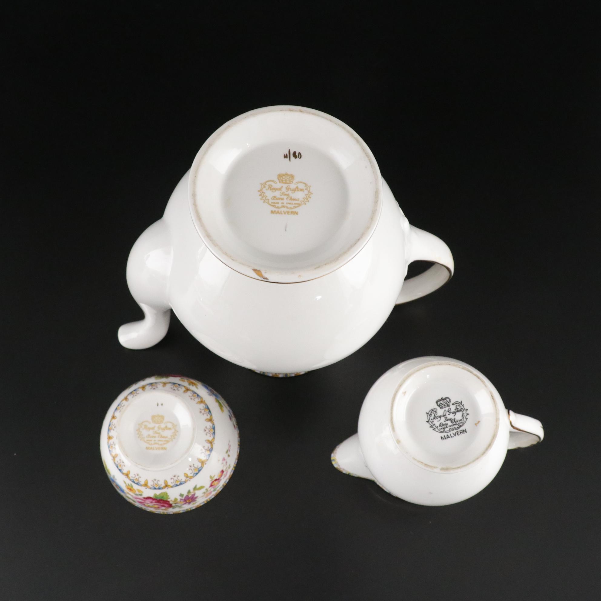 Royal Grafton "Malvern" Bone China Coffee Service