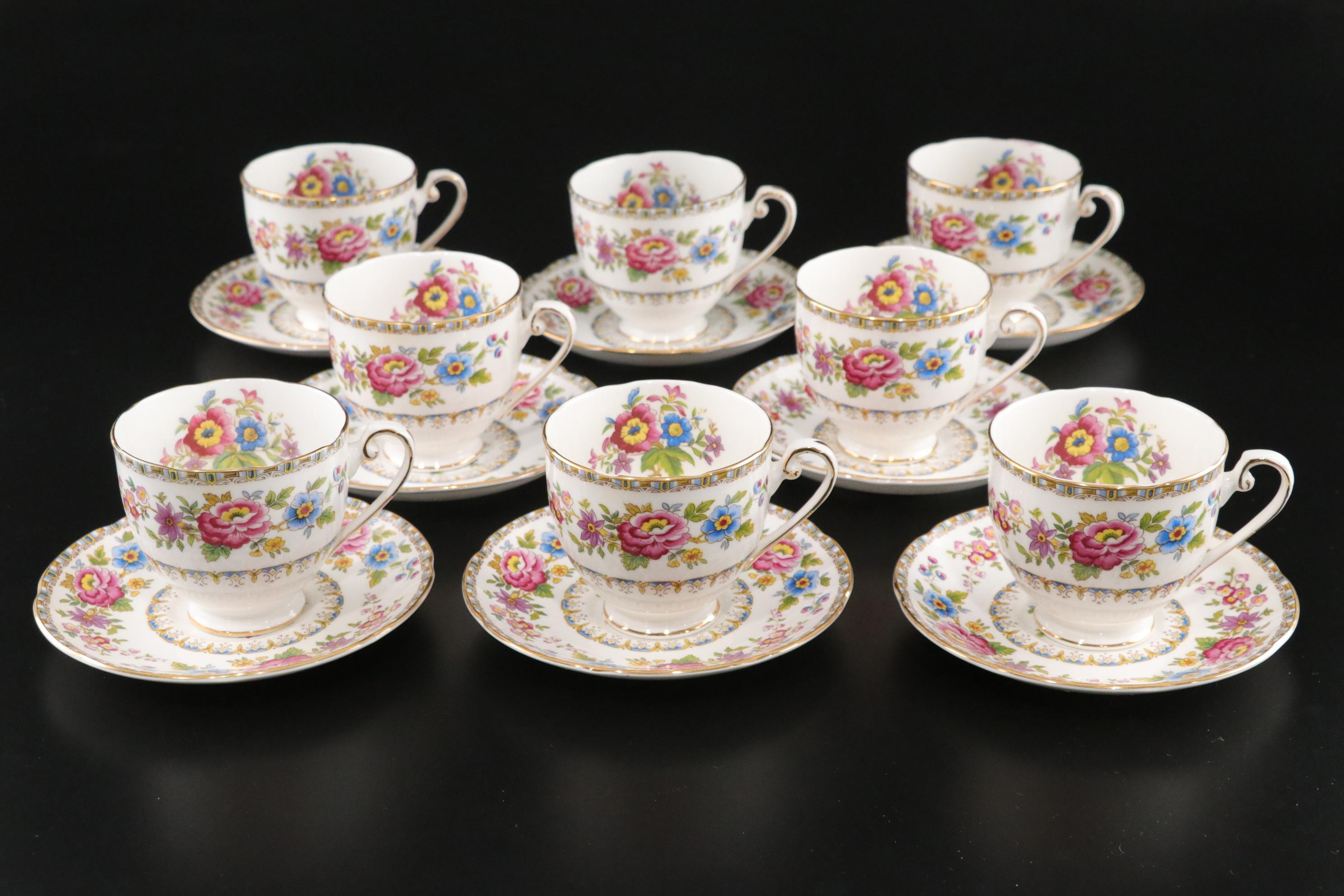 Royal Grafton "Malvern" Bone China Coffee Service