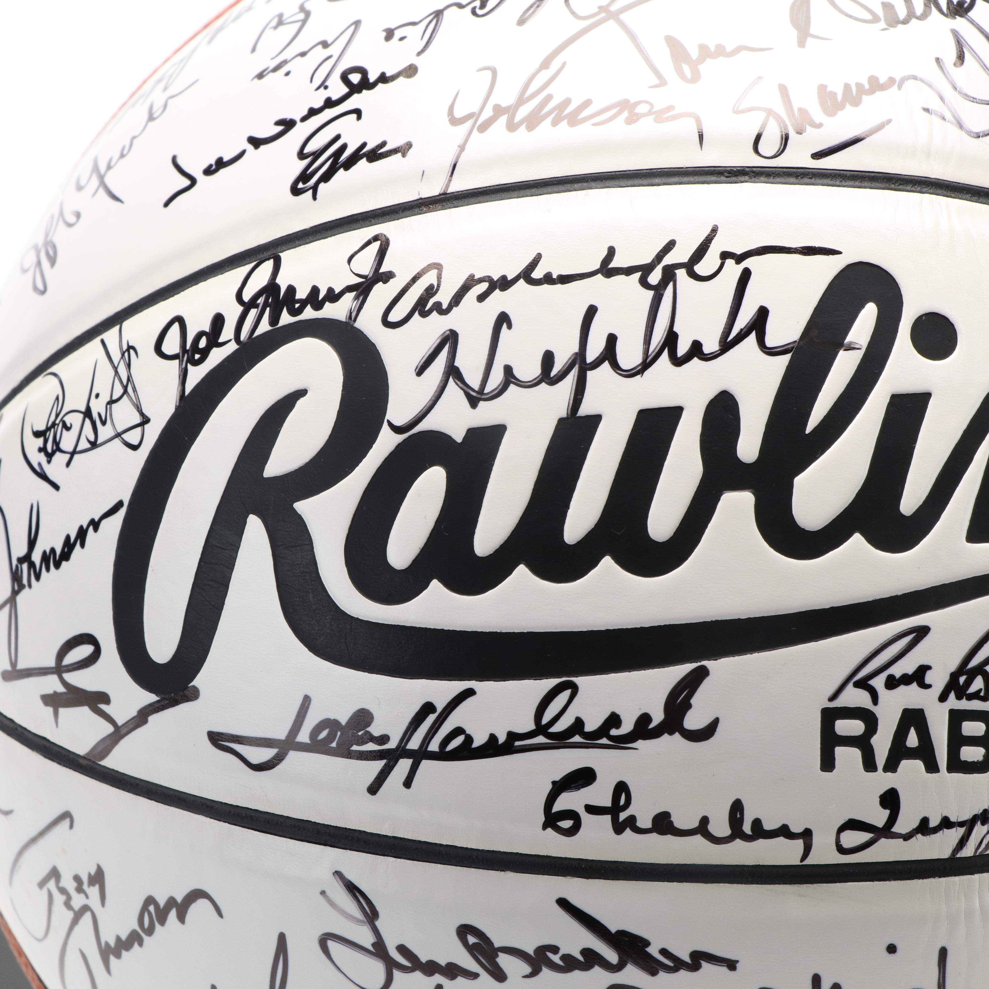 1993 Egelston Celebrity Classic Signed Basketball Featuring Tom Glavine and More