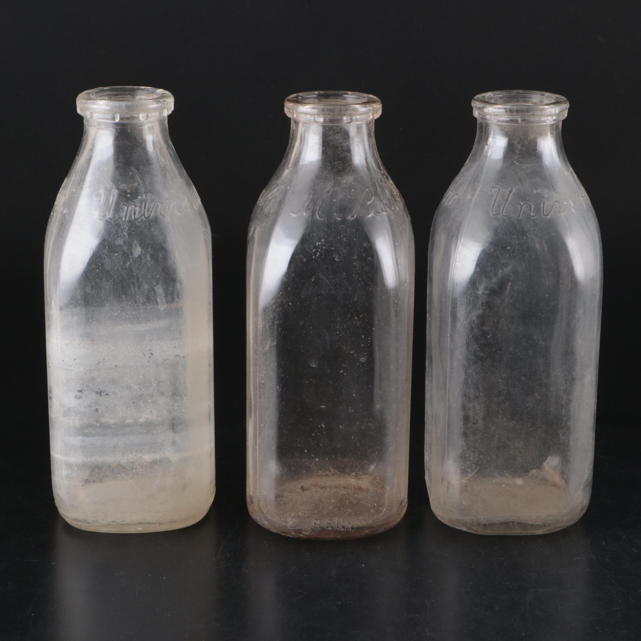 Griswold Cast Iron Cornbread Pan with M.B.S. Inc Universal Glass Bottle and More