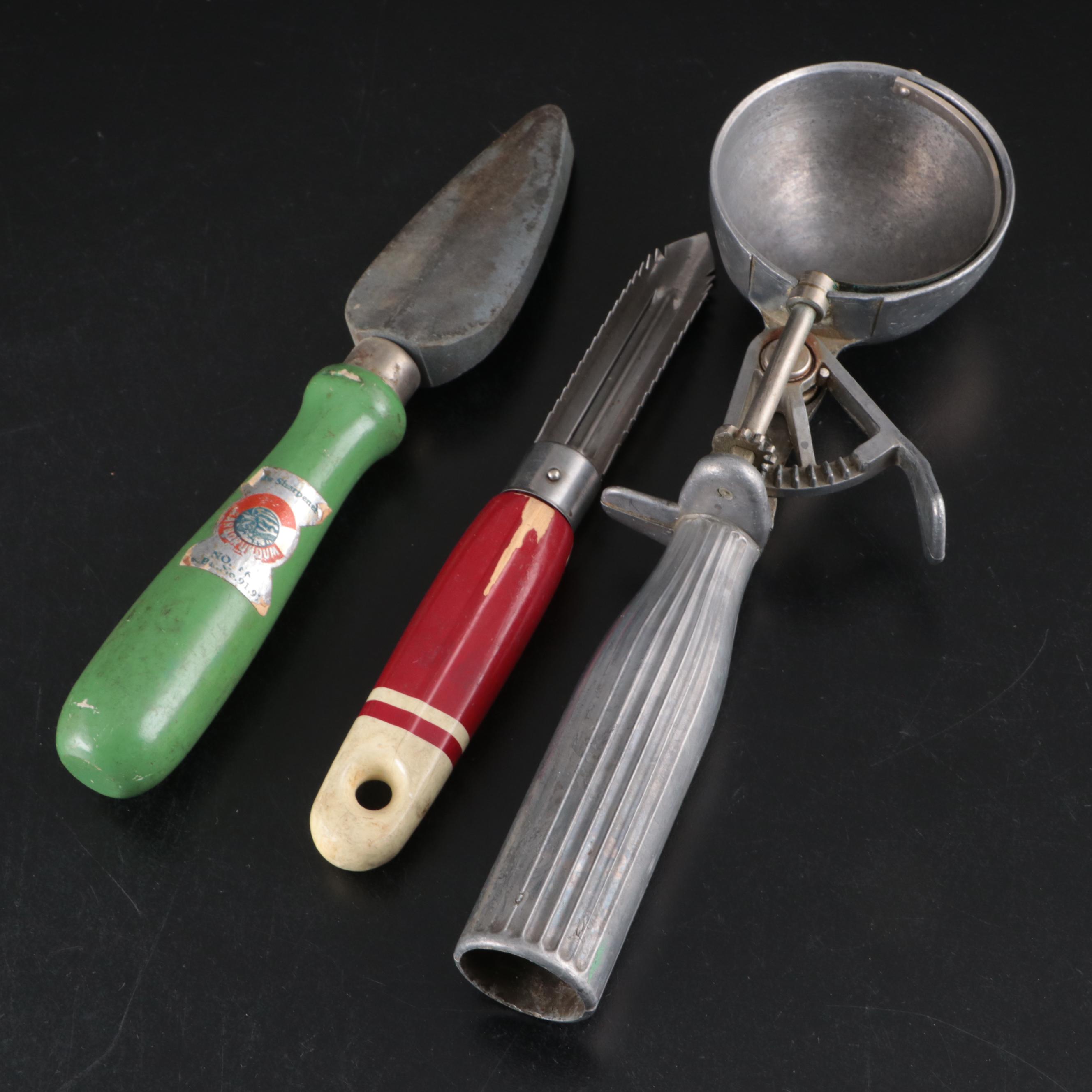 Griswold Cast Iron Cornbread Pan with M.B.S. Inc Universal Glass Bottle and More