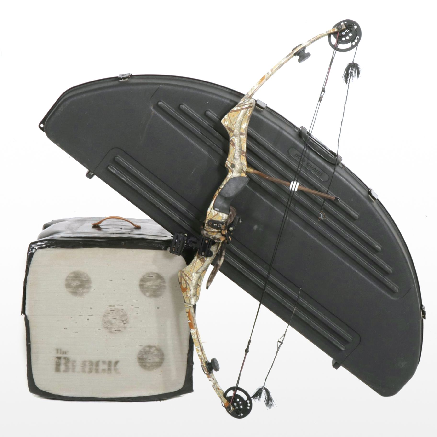 Browning Split Limb Compound Bow with Case & Target