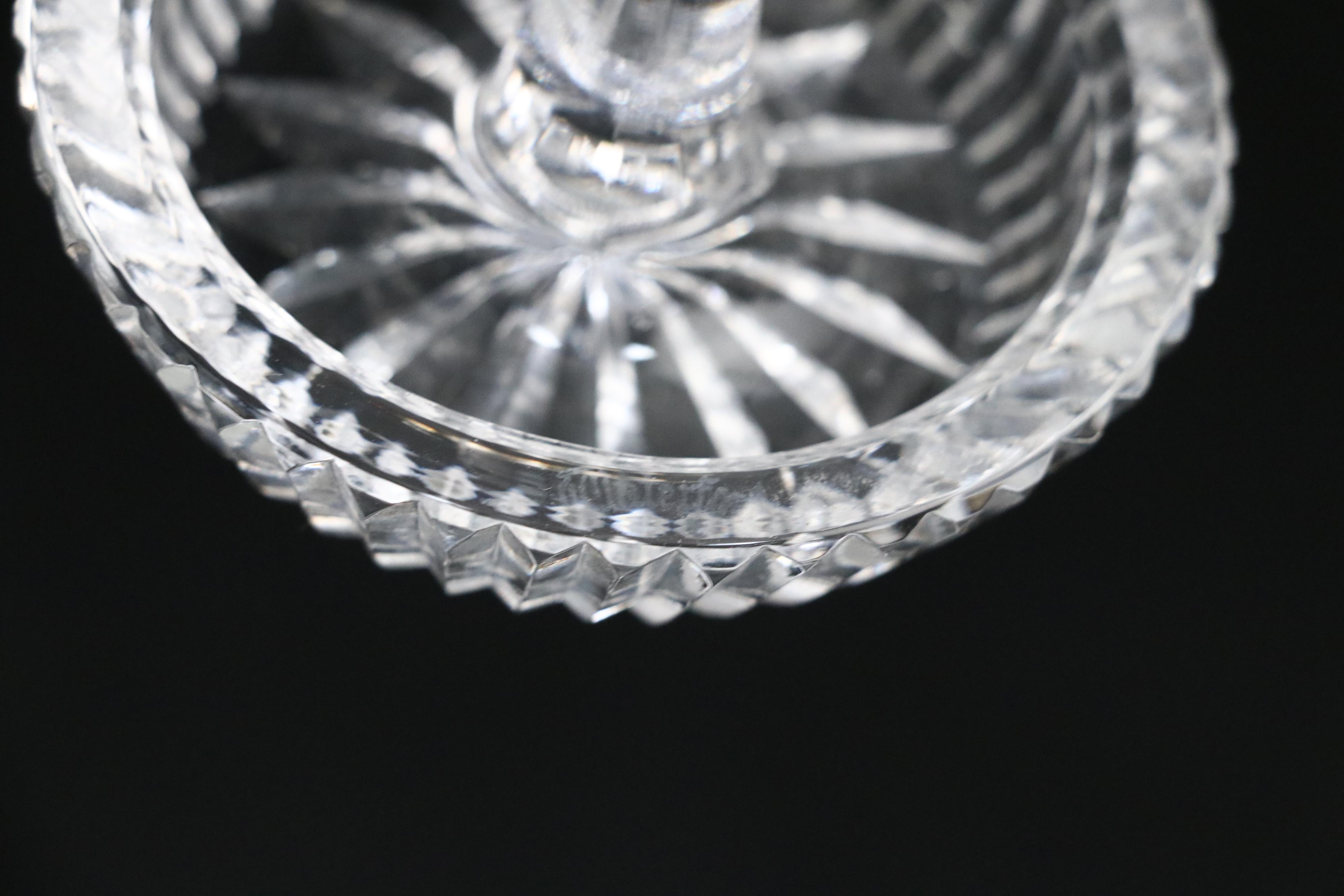 Waterford Crystal Heart and Round Ring Dishes