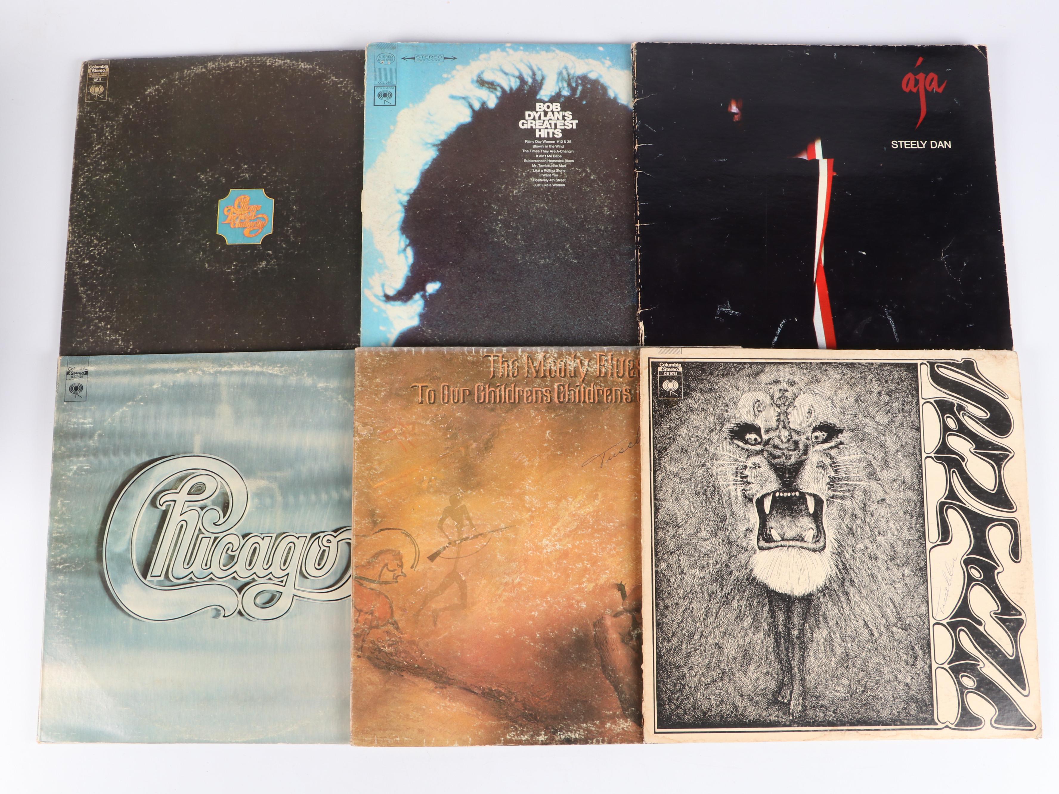 Van Morrison, Chicago, Bob Dylan and More 12" Vinyl Records