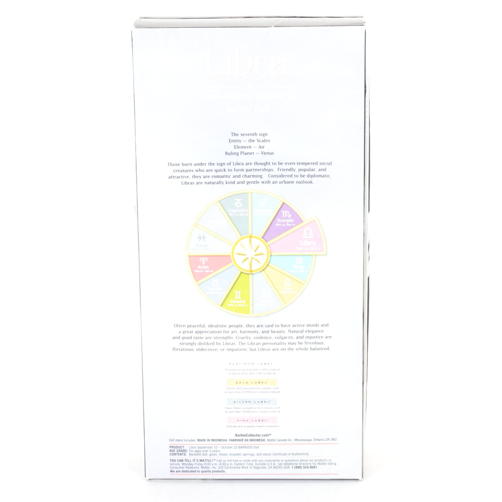 Barbie Zodiac Collection Featuring Leo, Scorpio & More