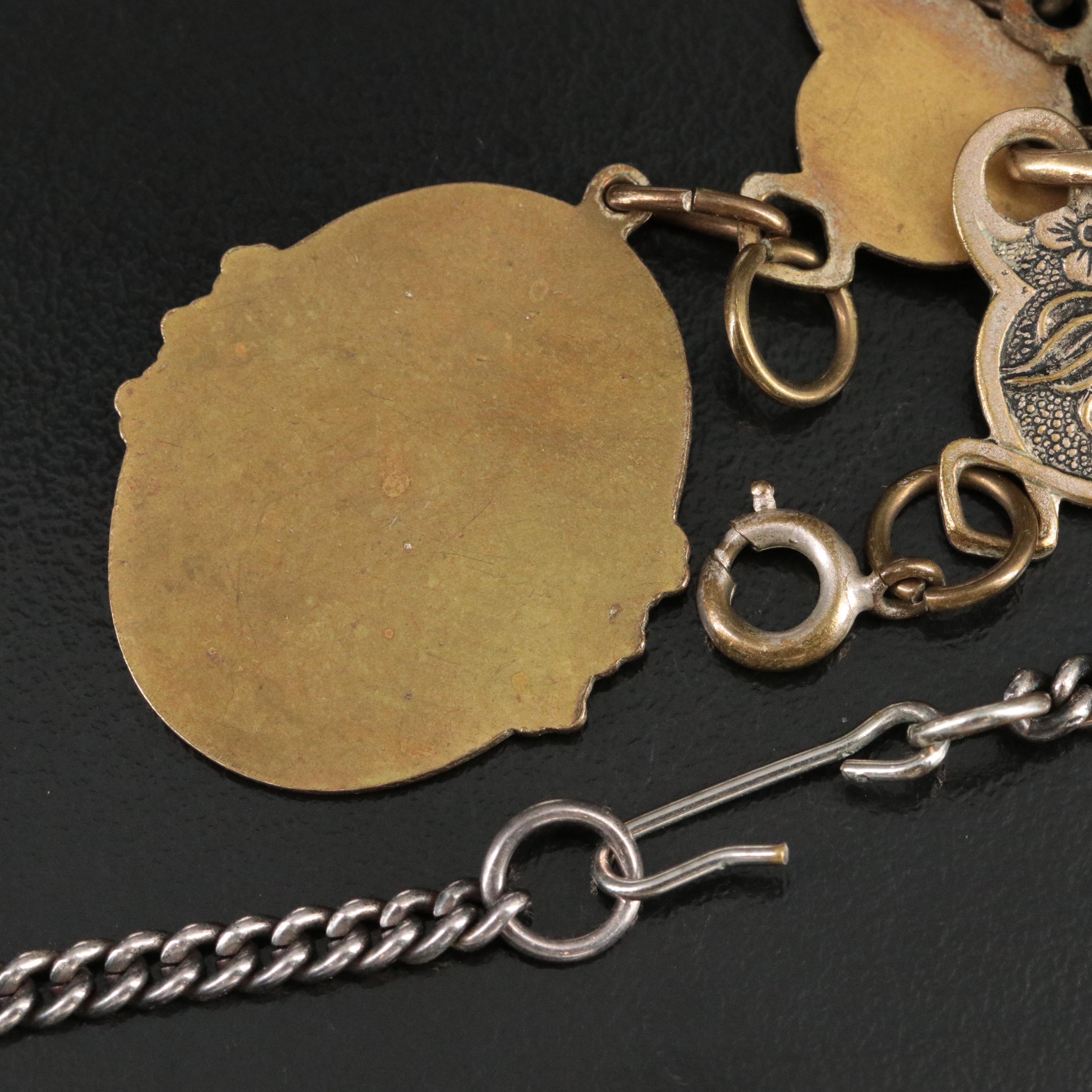 Alva Museum Replica Saint George & the Dragon Necklace & Don Quixote Bracelet