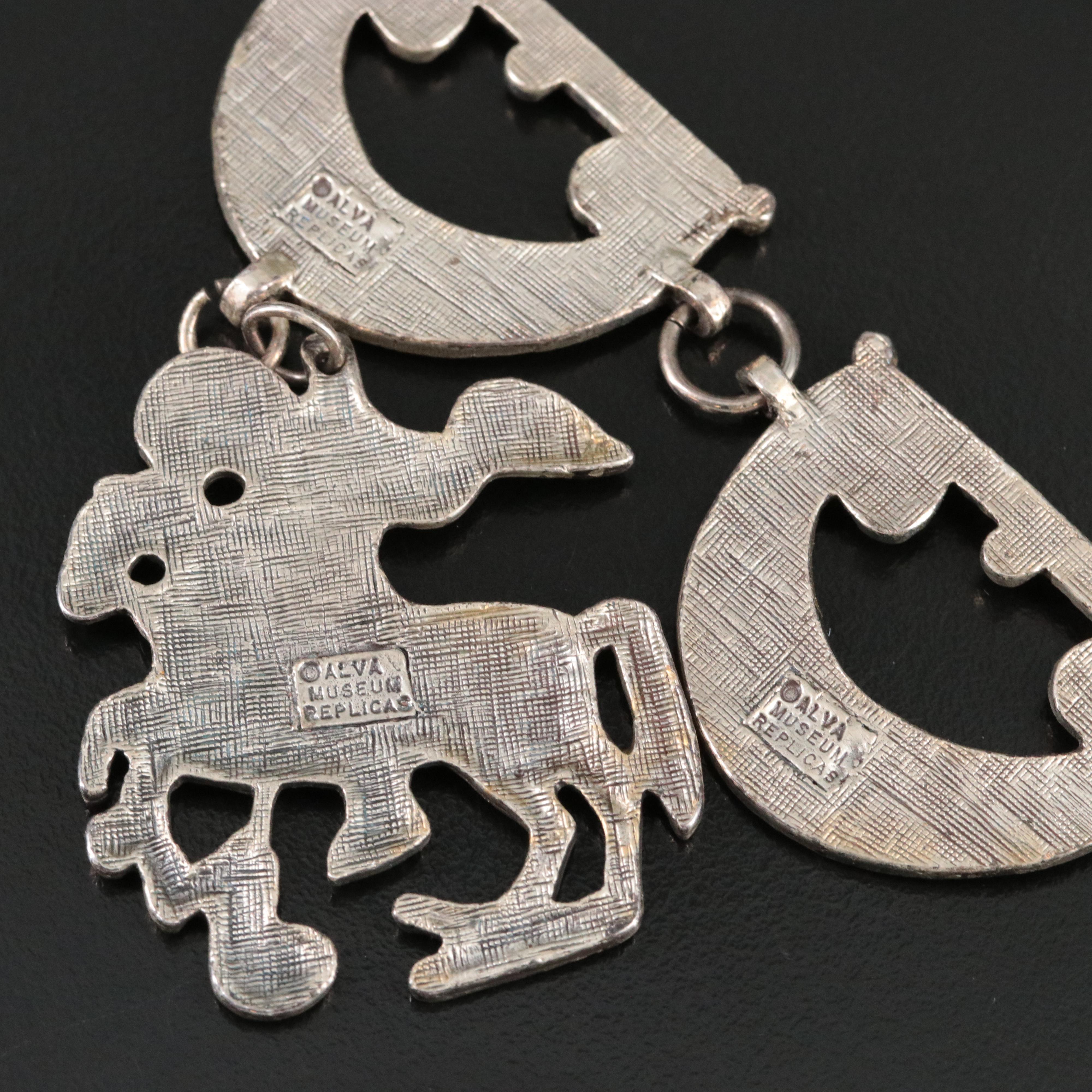 Alva Museum Replica Saint George & the Dragon Necklace & Don Quixote Bracelet